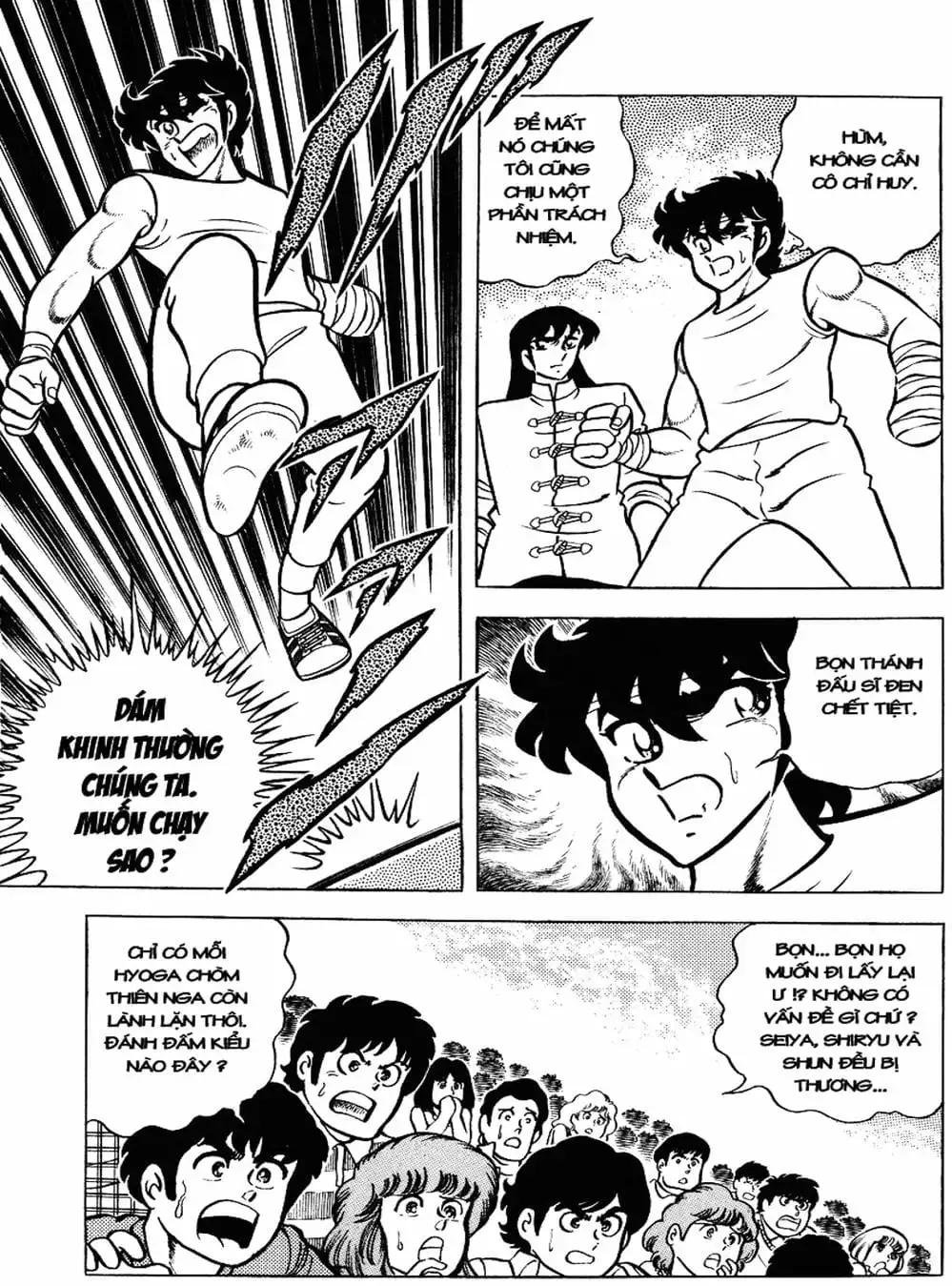 Truyện Tranh Áo Giáp Vàng - Saint Seiya trang 4