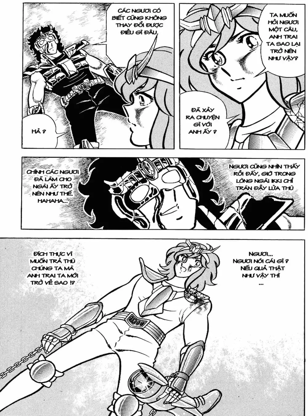 Truyện Tranh Áo Giáp Vàng - Saint Seiya trang 4