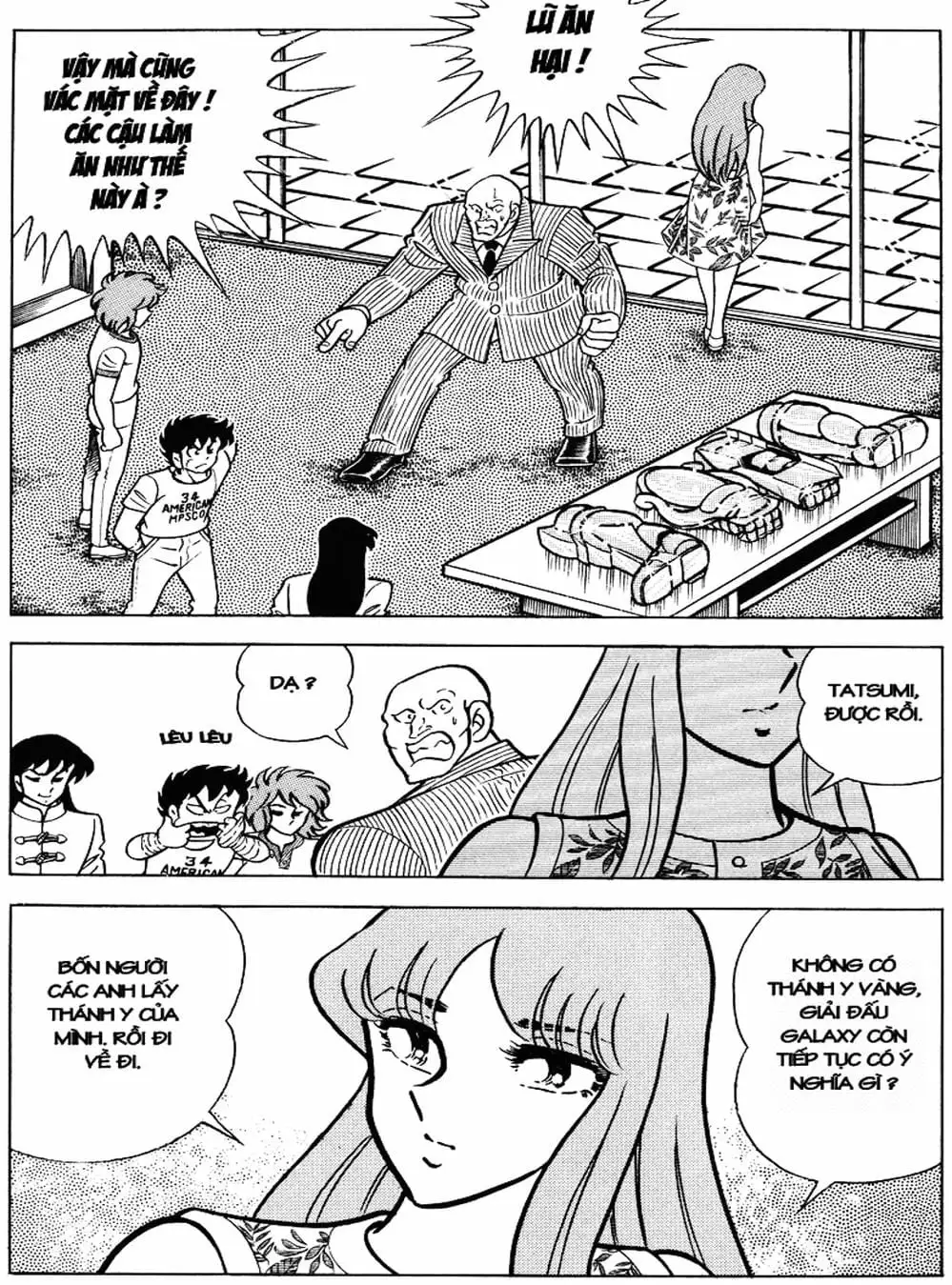 Truyện Tranh Áo Giáp Vàng - Saint Seiya trang 4