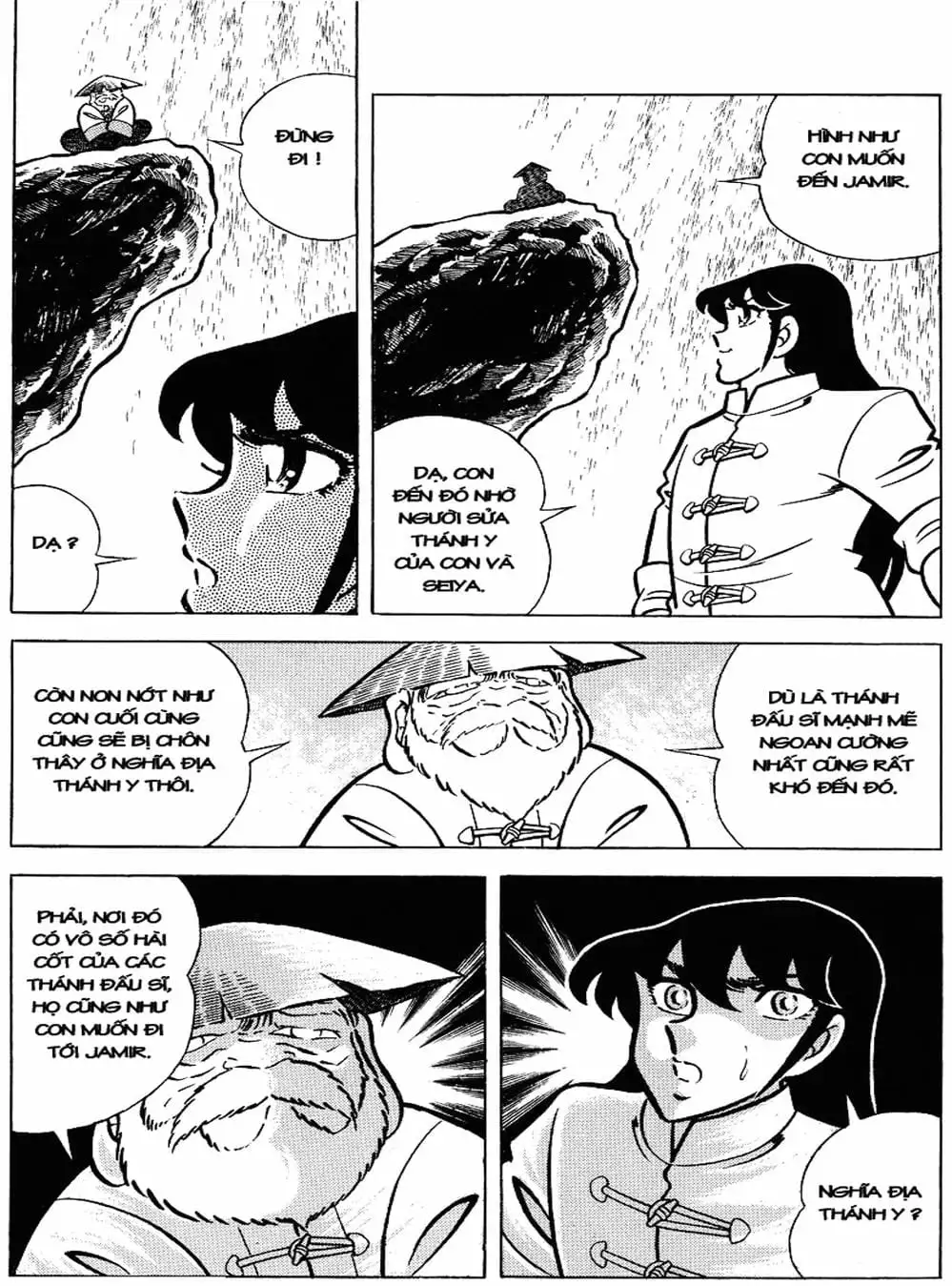 Truyện Tranh Áo Giáp Vàng - Saint Seiya trang 4