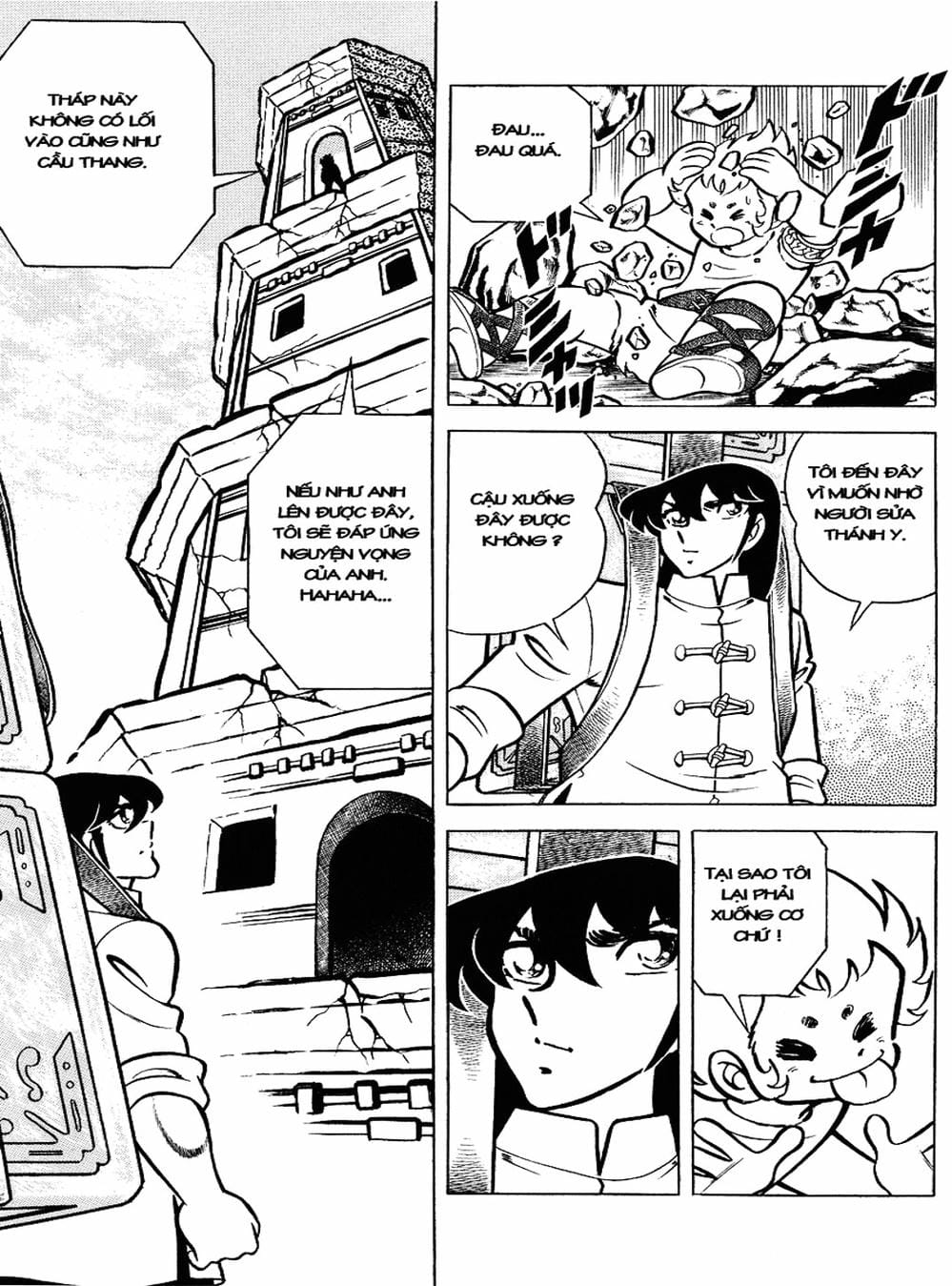 Truyện Tranh Áo Giáp Vàng - Saint Seiya trang 4