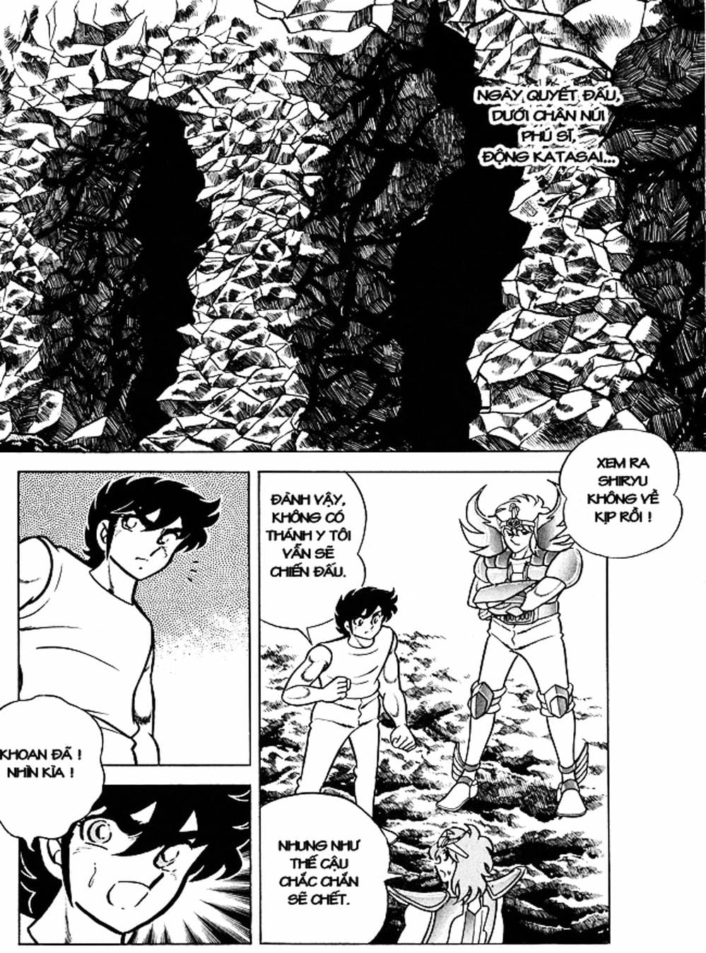 Truyện Tranh Áo Giáp Vàng - Saint Seiya trang 4