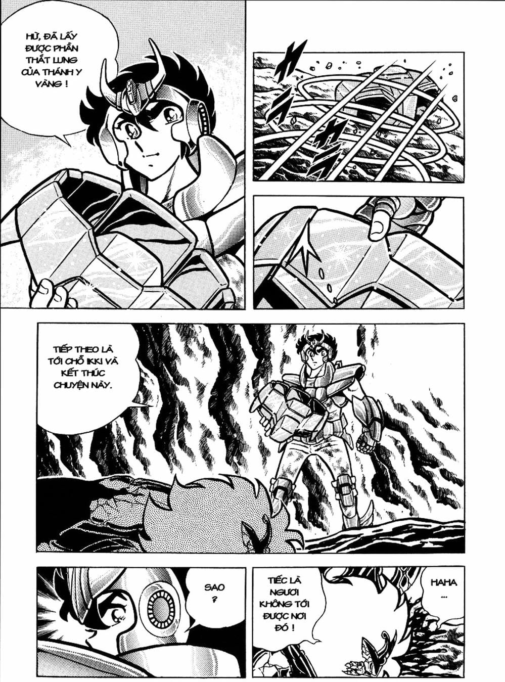 Truyện Tranh Áo Giáp Vàng - Saint Seiya trang 4