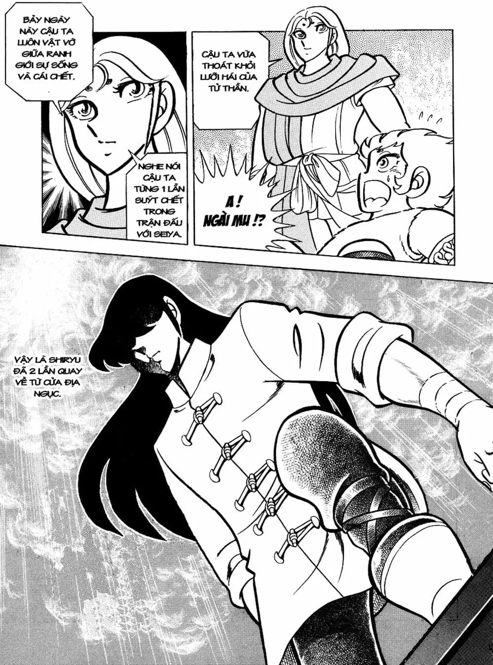 Truyện Tranh Áo Giáp Vàng - Saint Seiya trang 4