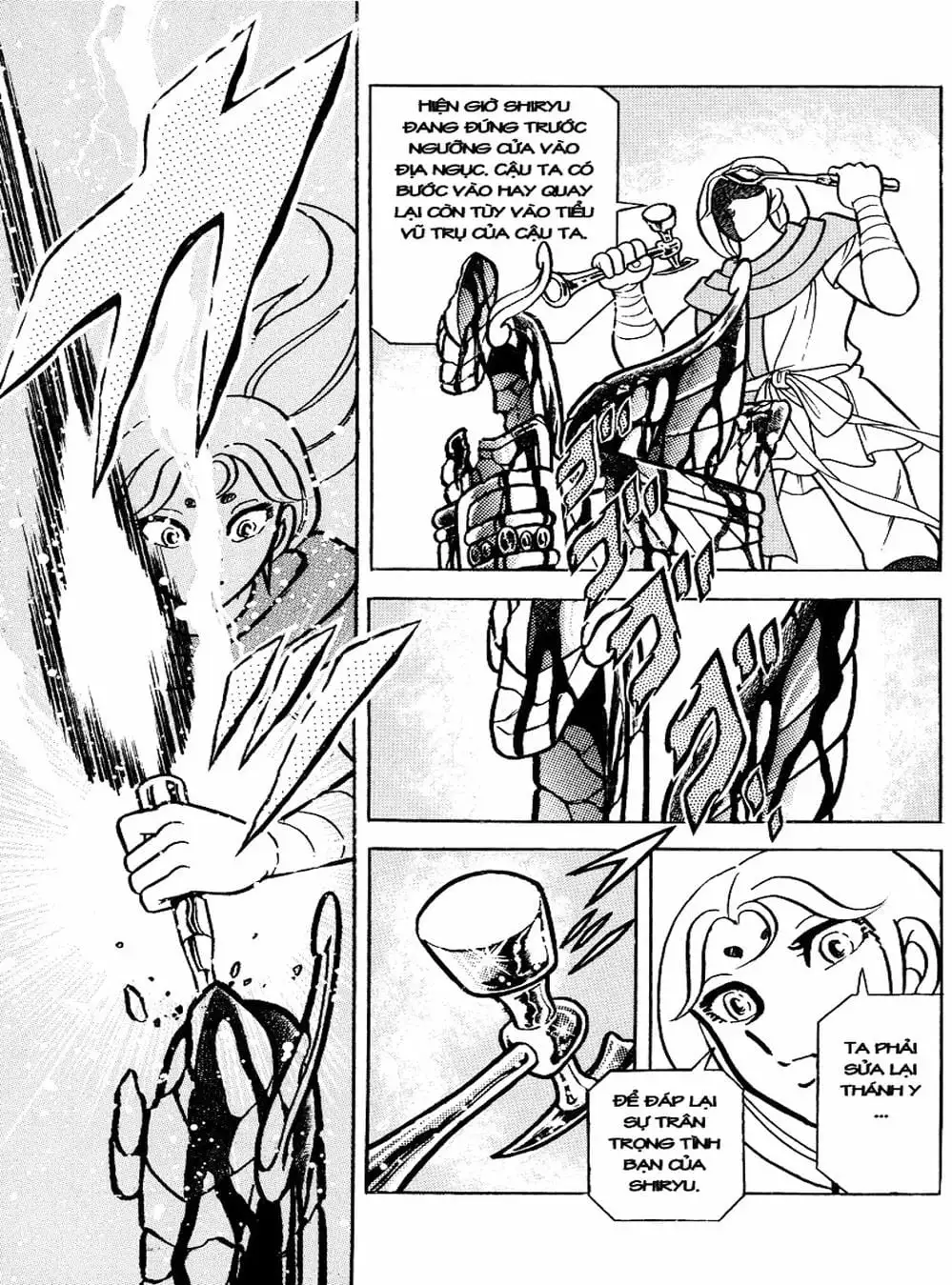 Truyện Tranh Áo Giáp Vàng - Saint Seiya trang 4