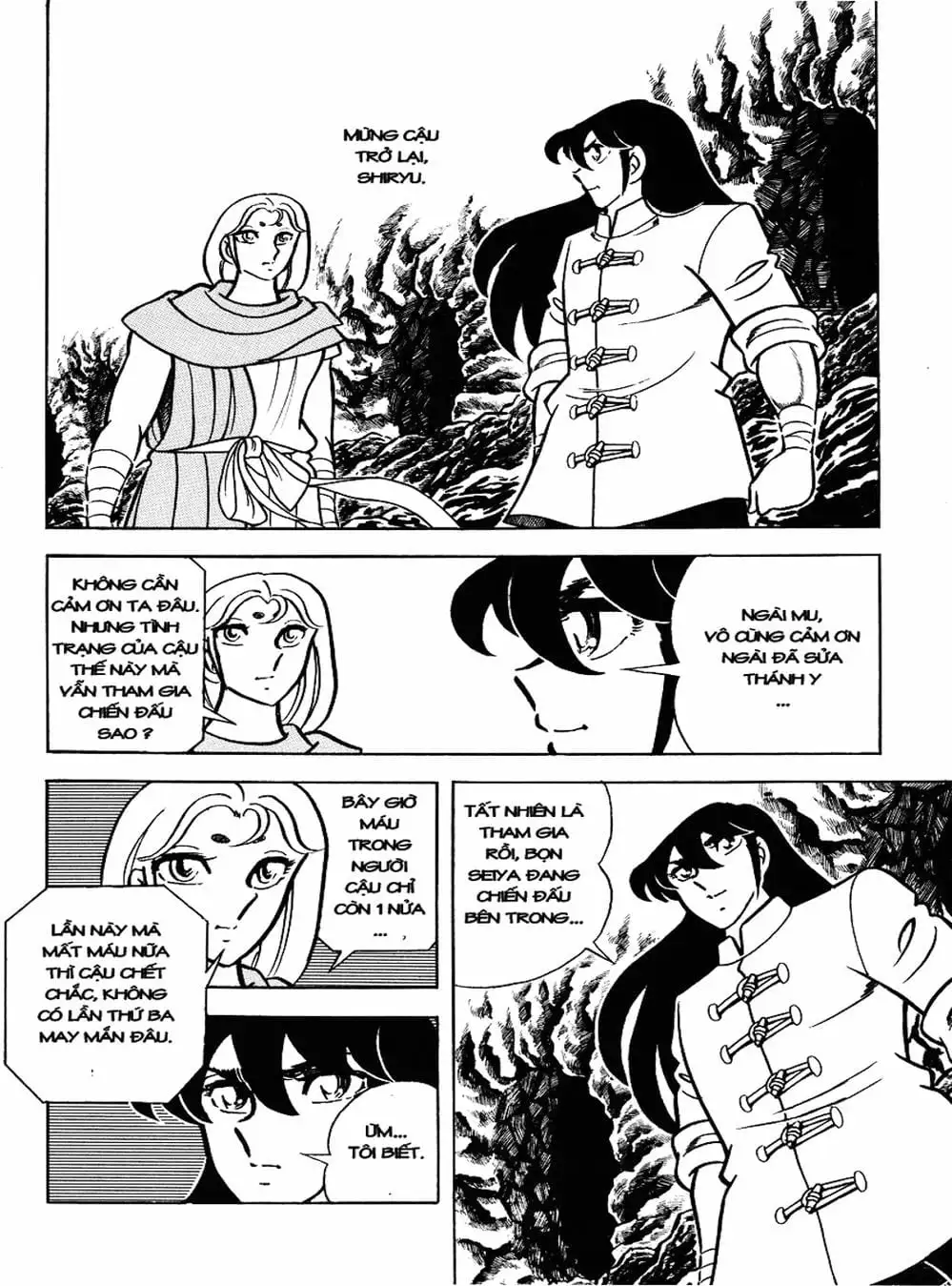 Truyện Tranh Áo Giáp Vàng - Saint Seiya trang 4