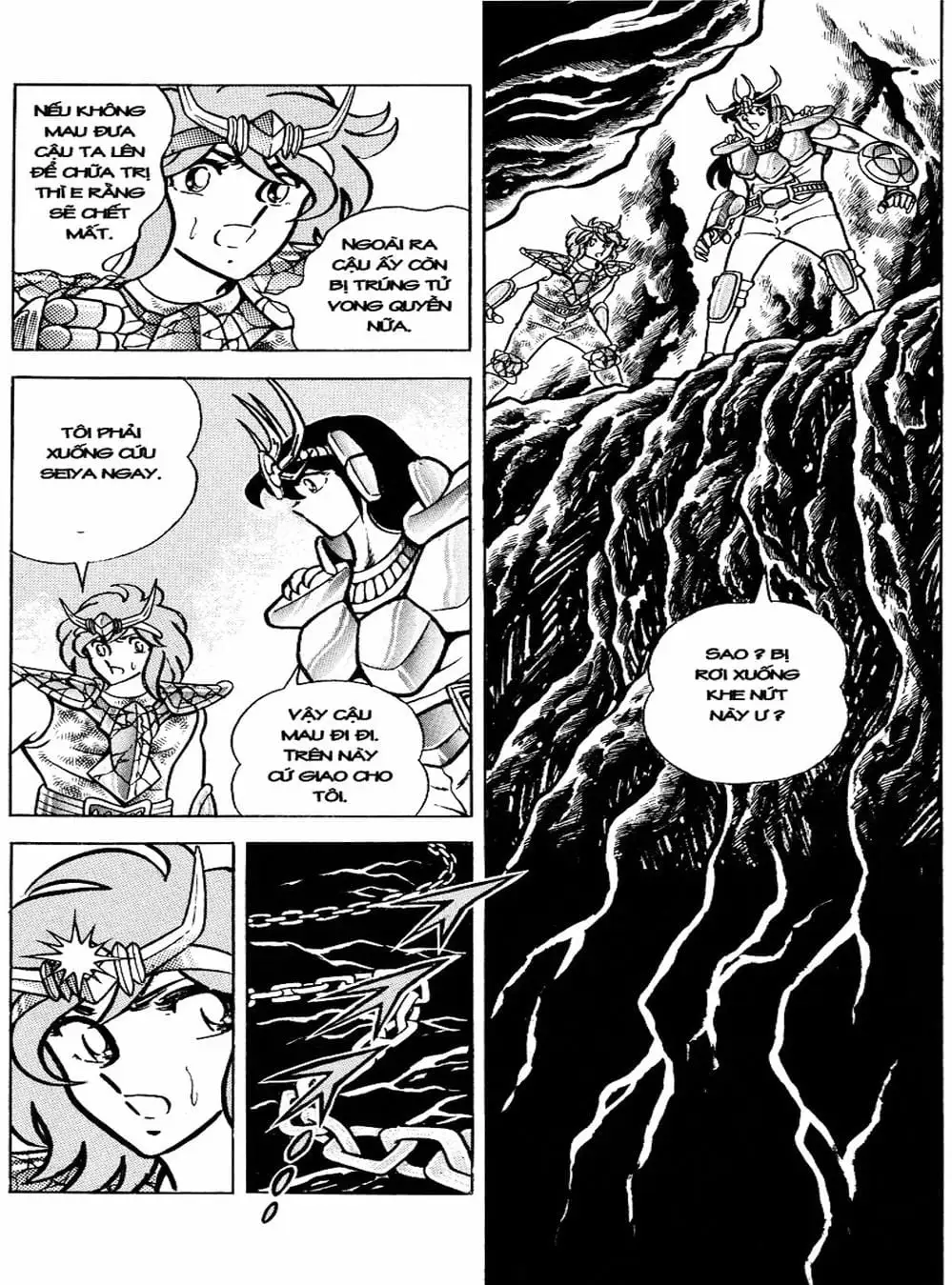 Truyện Tranh Áo Giáp Vàng - Saint Seiya trang 4
