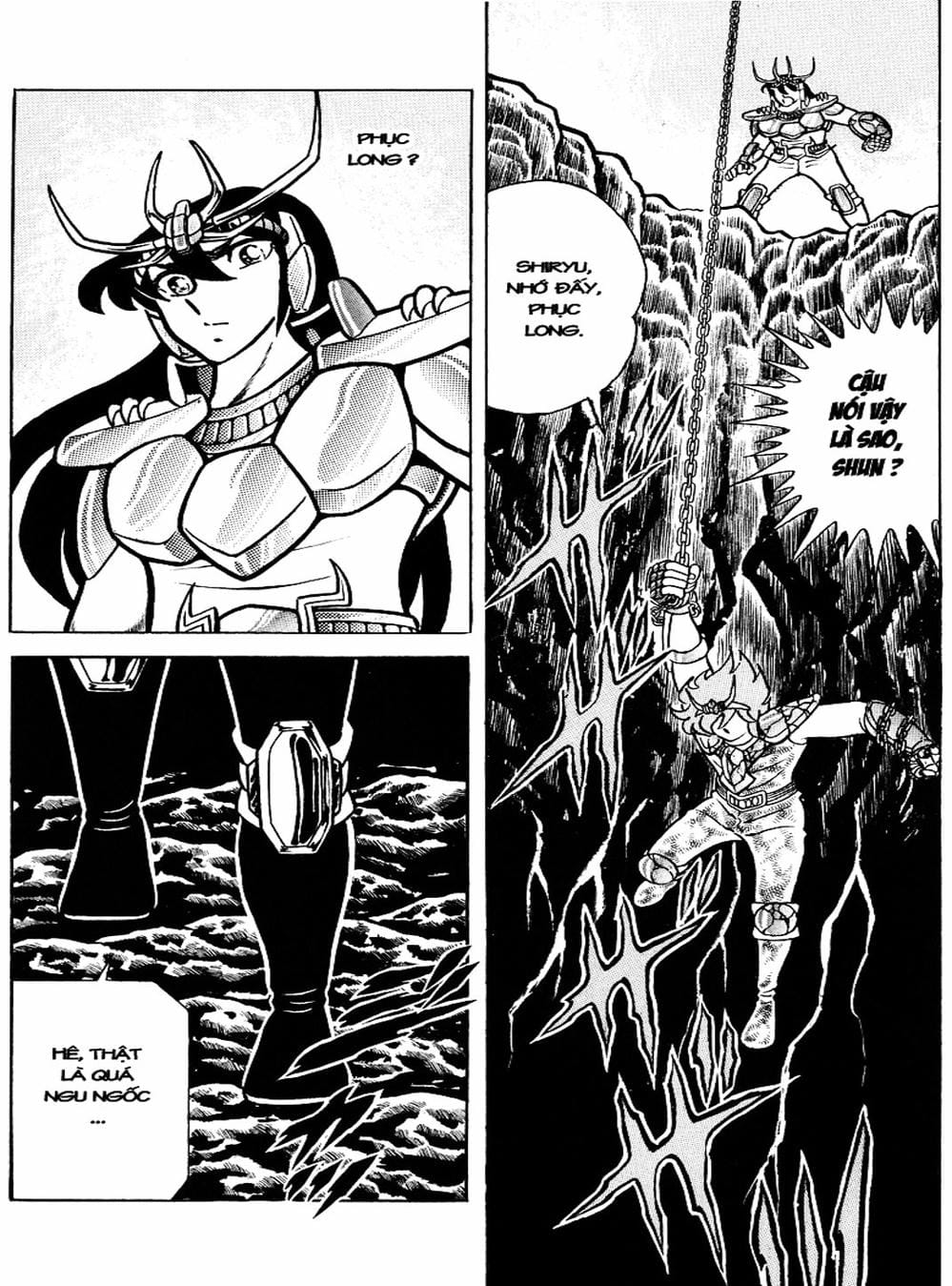 Truyện Tranh Áo Giáp Vàng - Saint Seiya trang 4