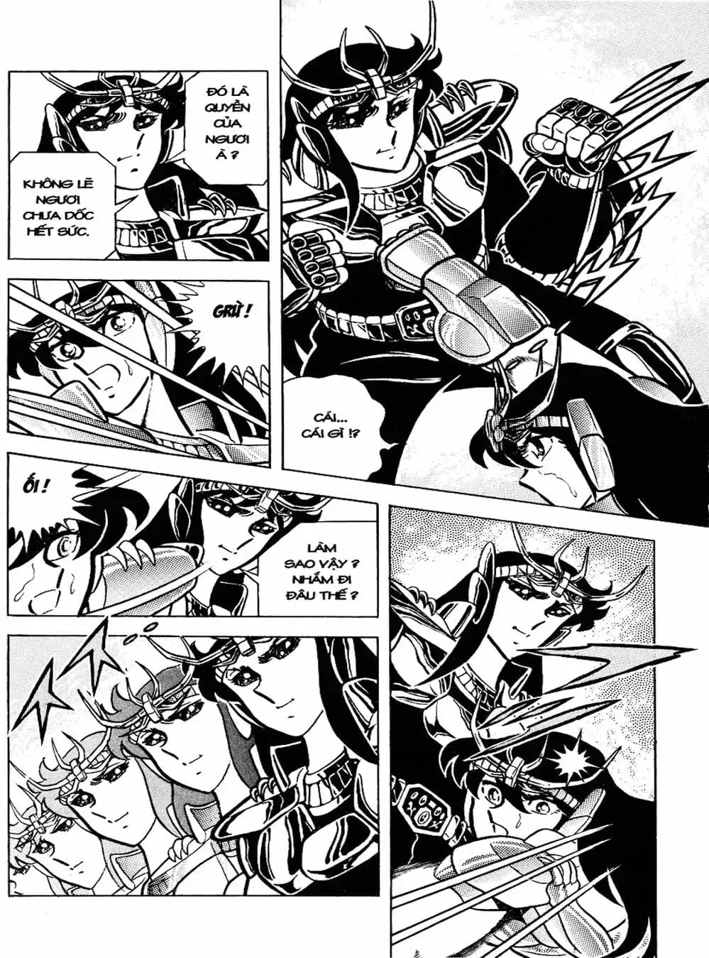 Truyện Tranh Áo Giáp Vàng - Saint Seiya trang 4