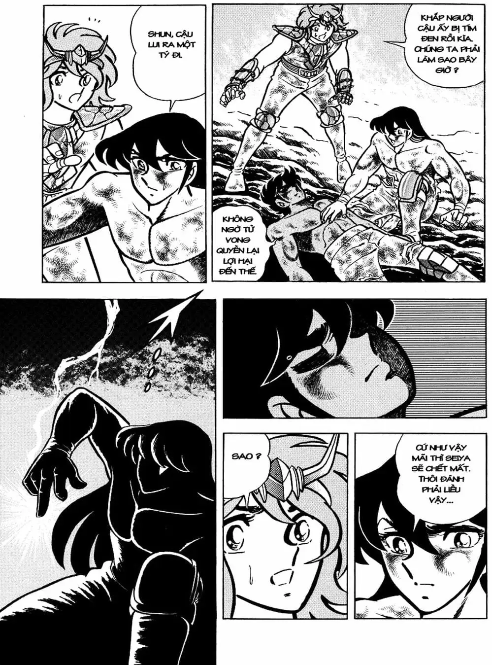 Truyện Tranh Áo Giáp Vàng - Saint Seiya trang 4