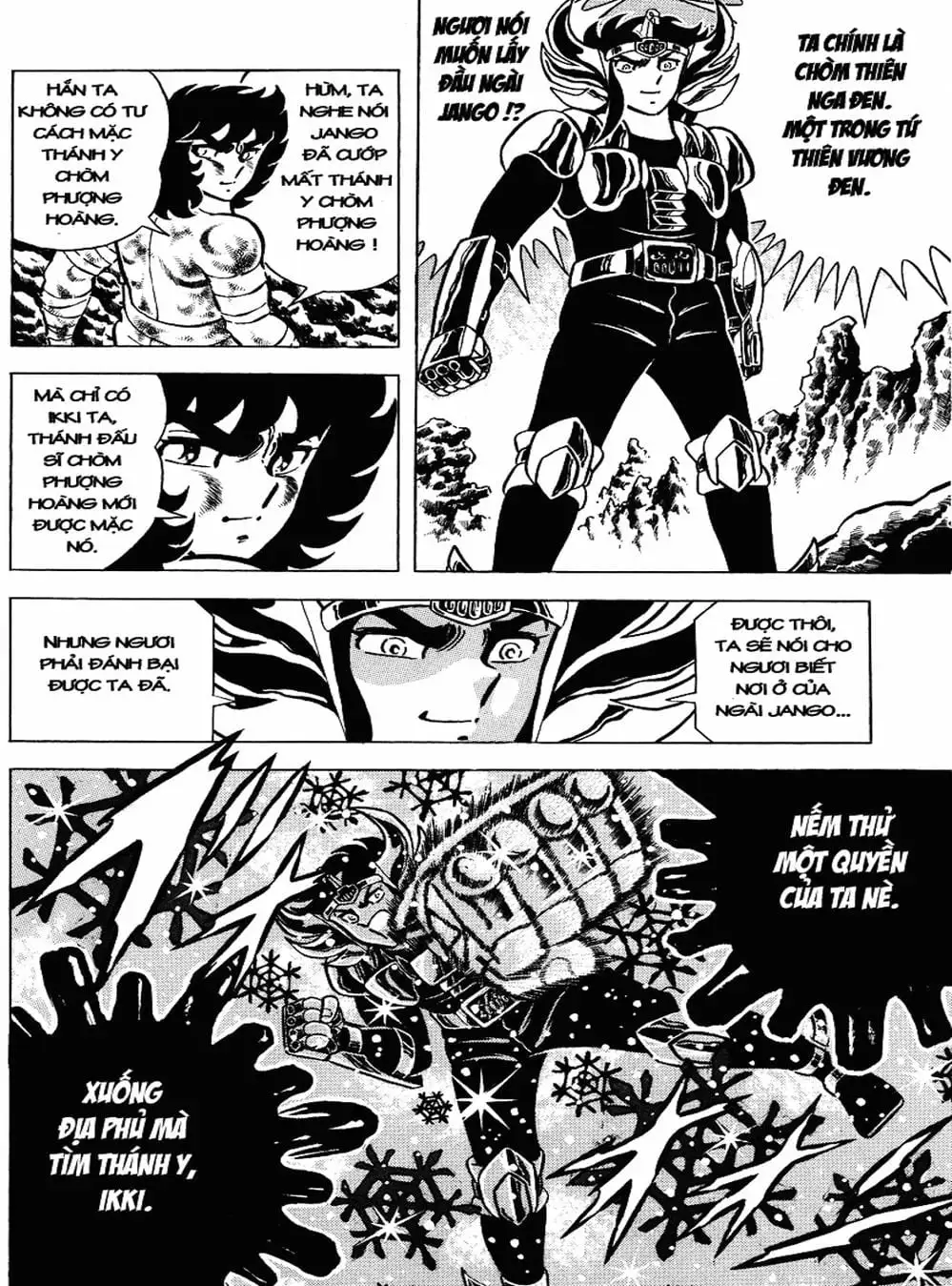 Truyện Tranh Áo Giáp Vàng - Saint Seiya trang 4