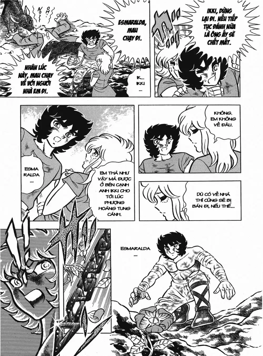 Truyện Tranh Áo Giáp Vàng - Saint Seiya trang 4