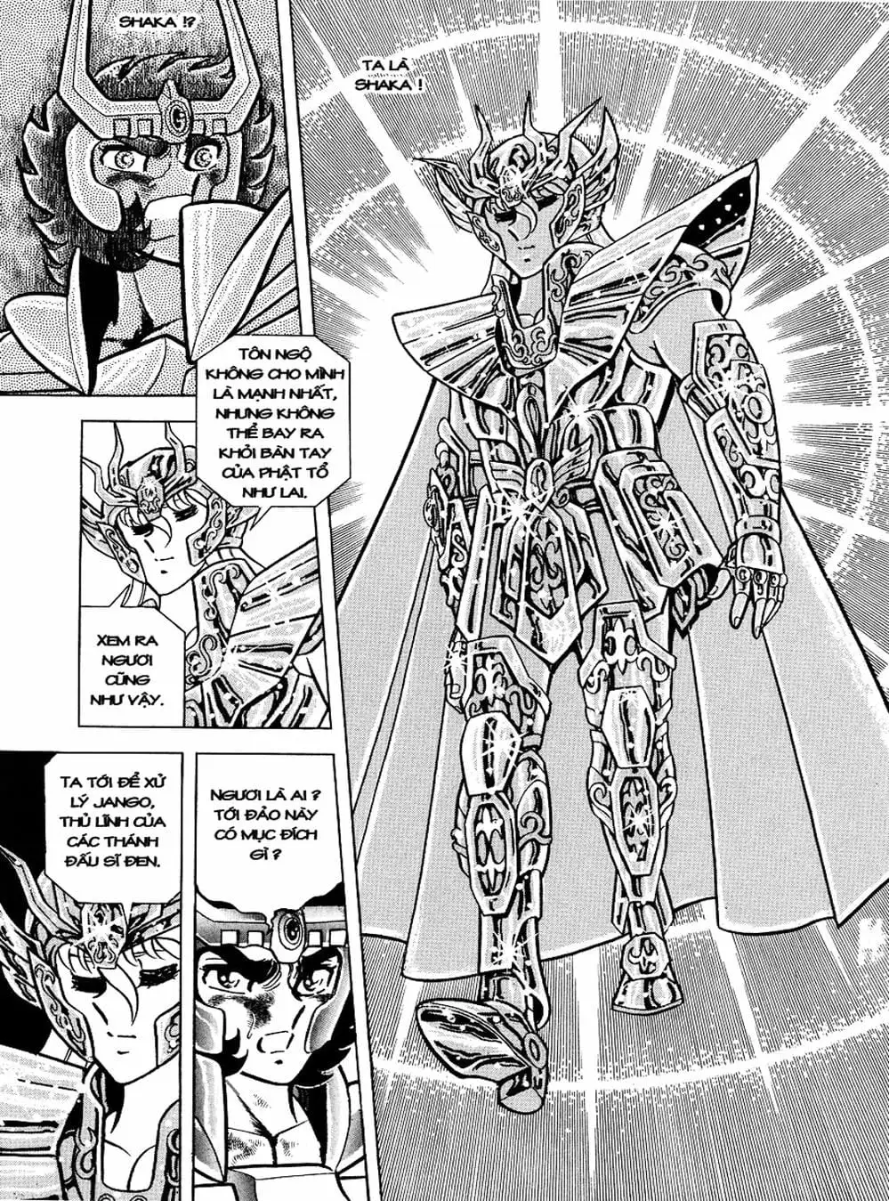 Truyện Tranh Áo Giáp Vàng - Saint Seiya trang 4