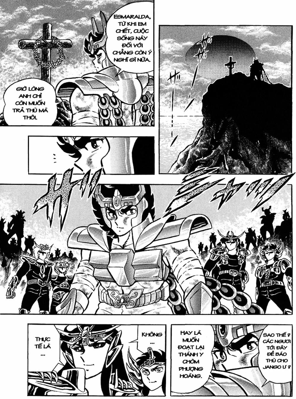 Truyện Tranh Áo Giáp Vàng - Saint Seiya trang 4