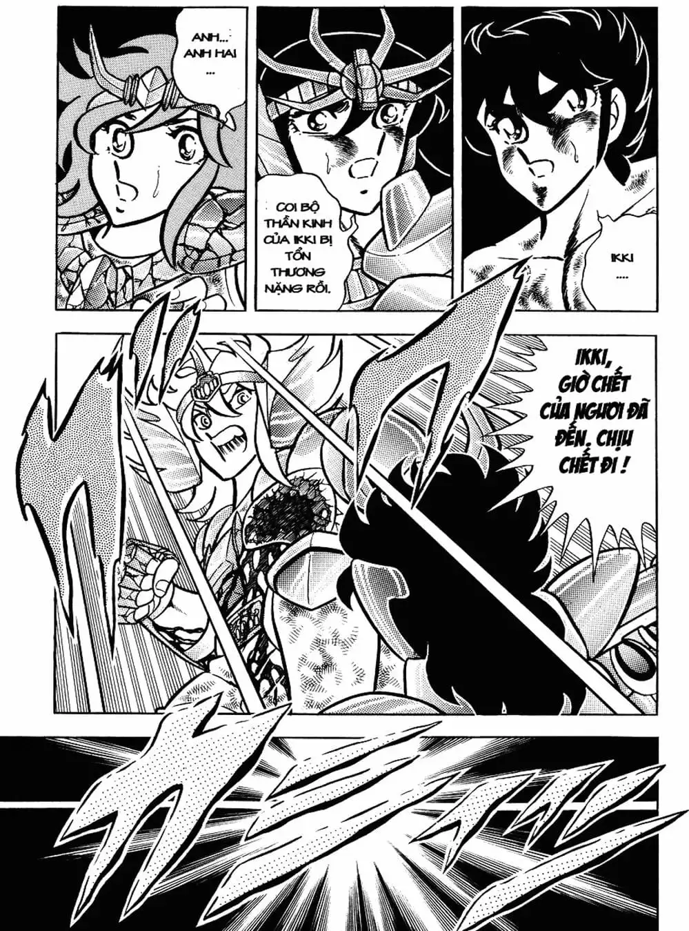 Truyện Tranh Áo Giáp Vàng - Saint Seiya trang 4