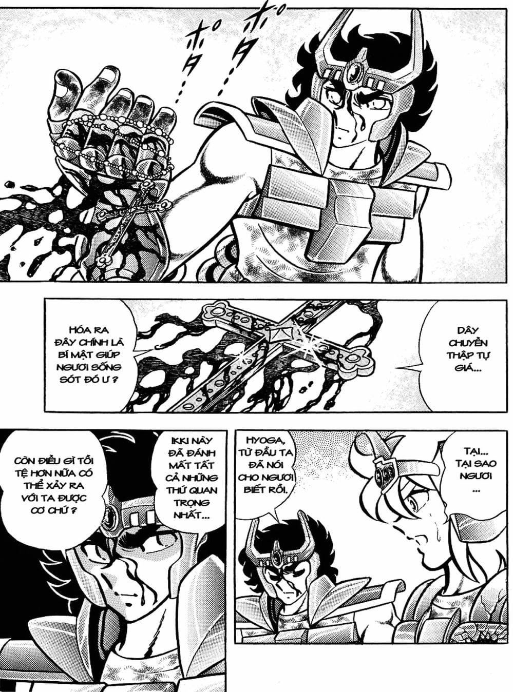 Truyện Tranh Áo Giáp Vàng - Saint Seiya trang 4