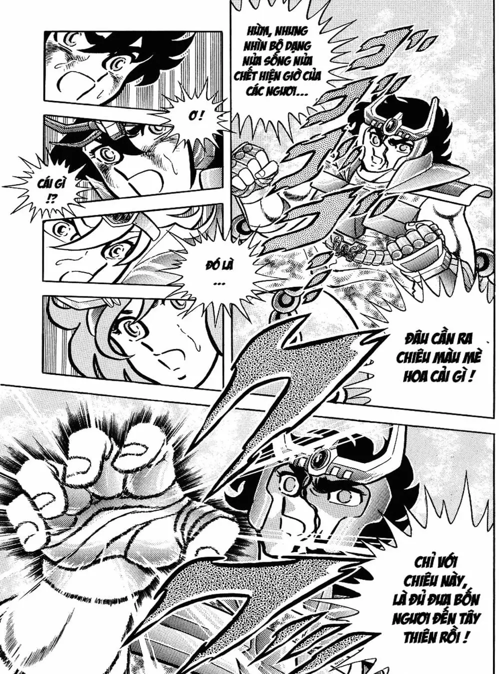 Truyện Tranh Áo Giáp Vàng - Saint Seiya trang 4