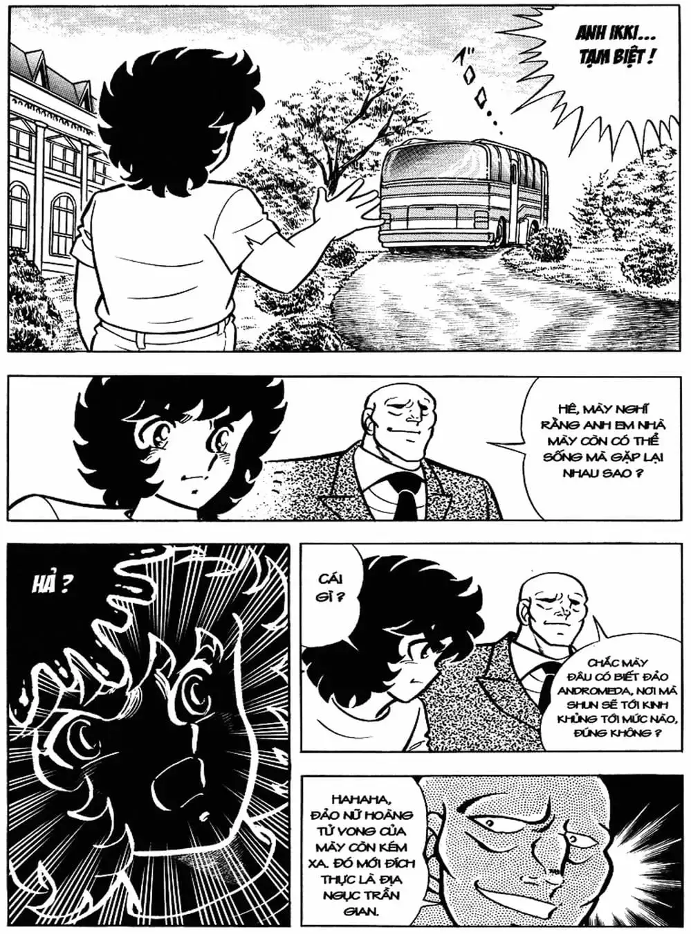 Truyện Tranh Áo Giáp Vàng - Saint Seiya trang 4