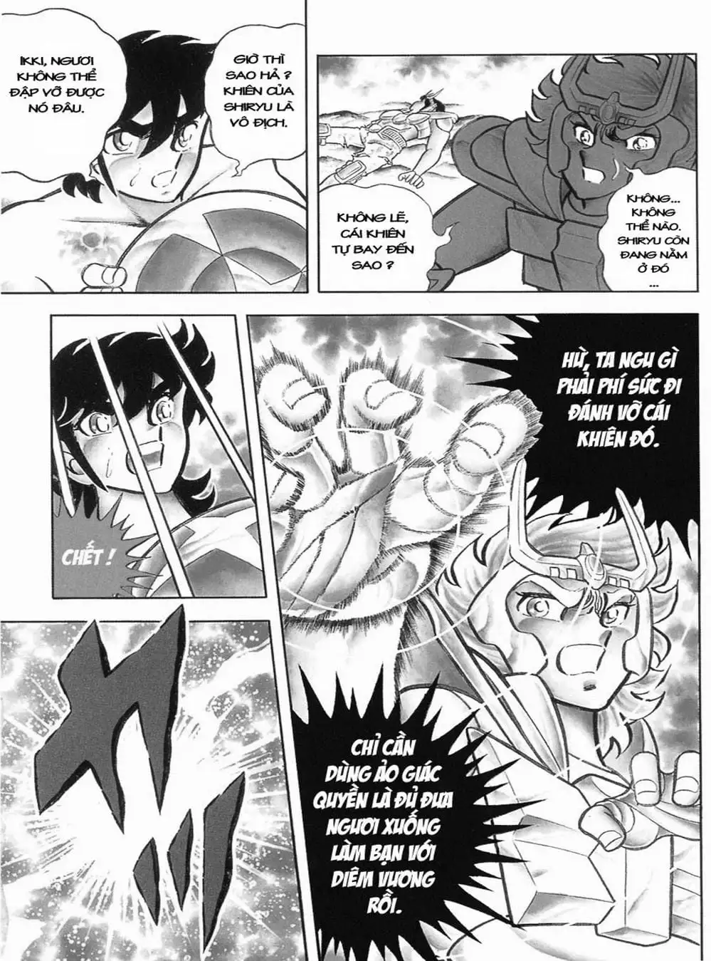 Truyện Tranh Áo Giáp Vàng - Saint Seiya trang 4