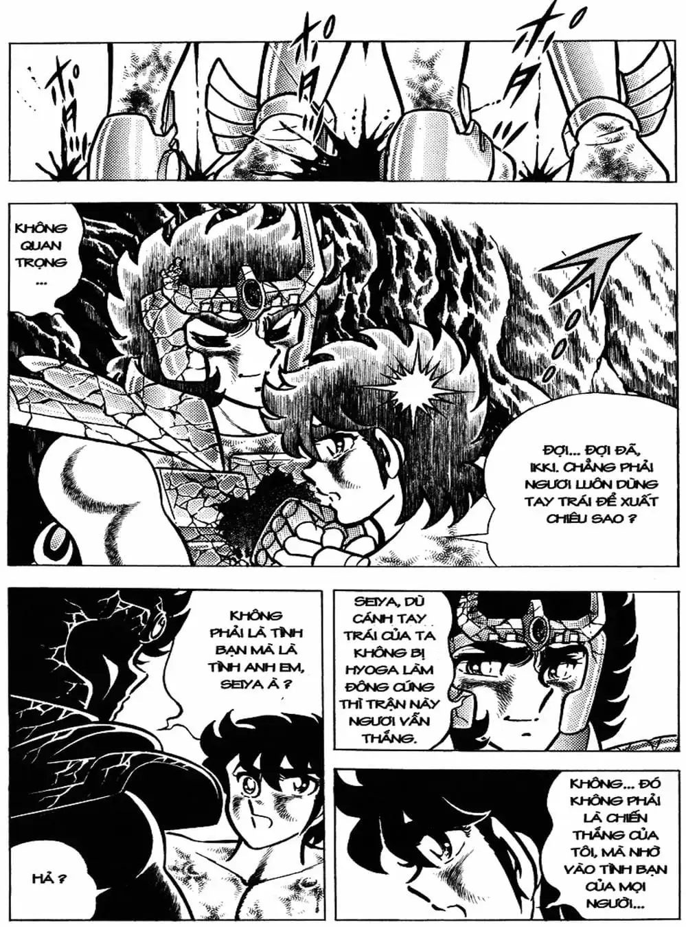 Truyện Tranh Áo Giáp Vàng - Saint Seiya trang 4