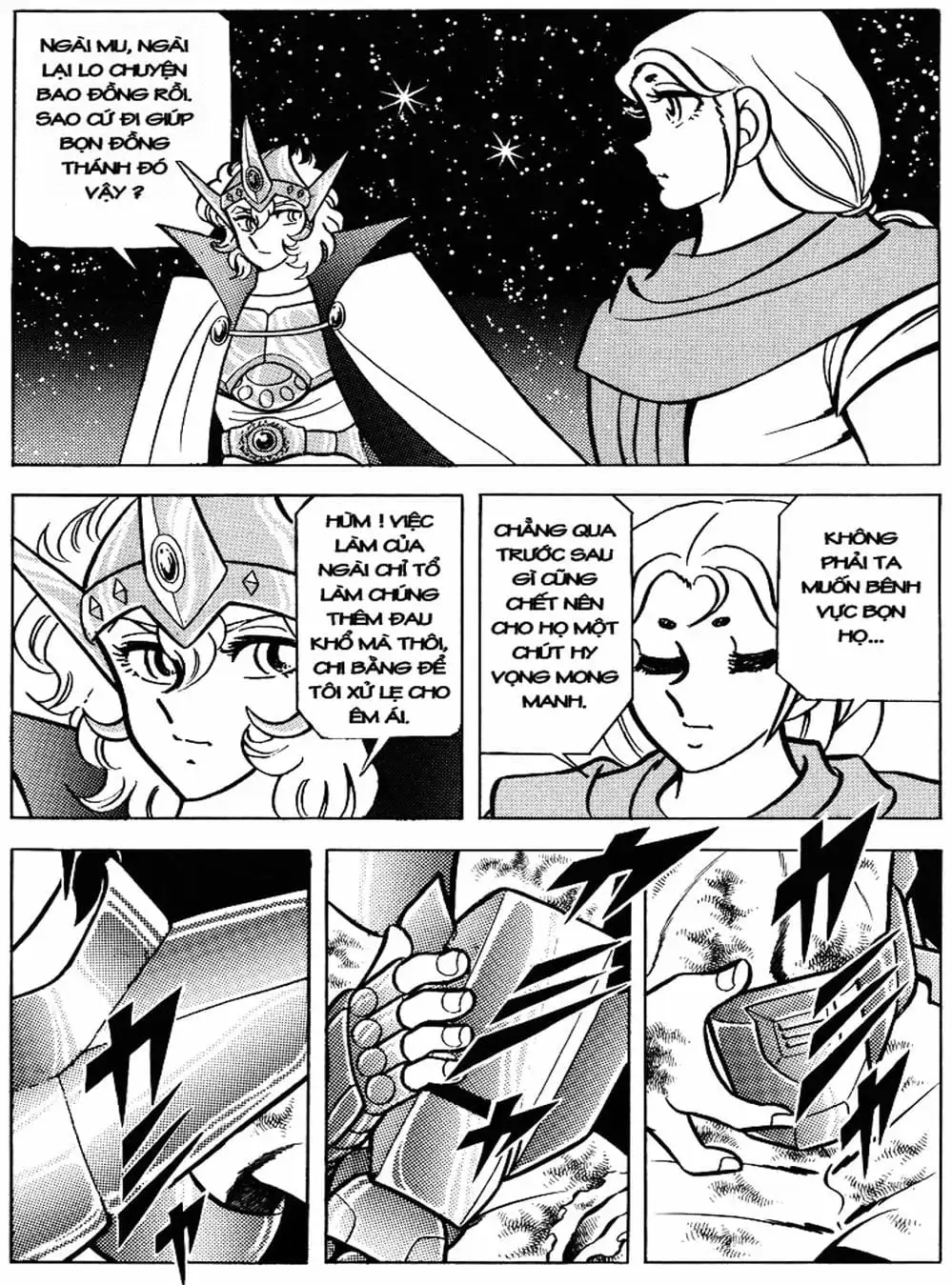 Truyện Tranh Áo Giáp Vàng - Saint Seiya trang 4