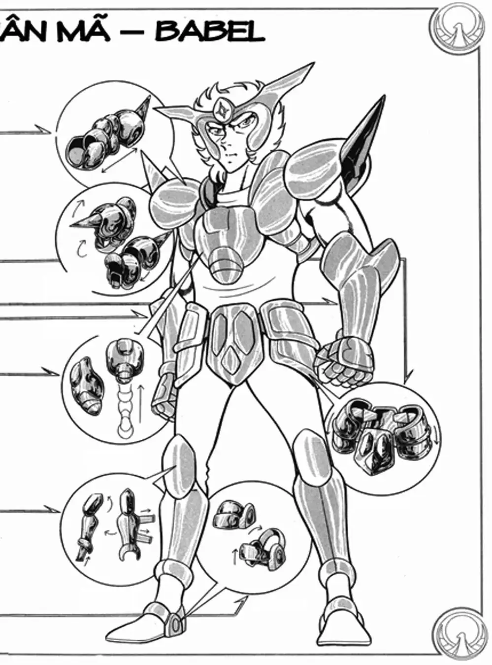 Truyện Tranh Áo Giáp Vàng - Saint Seiya trang 4