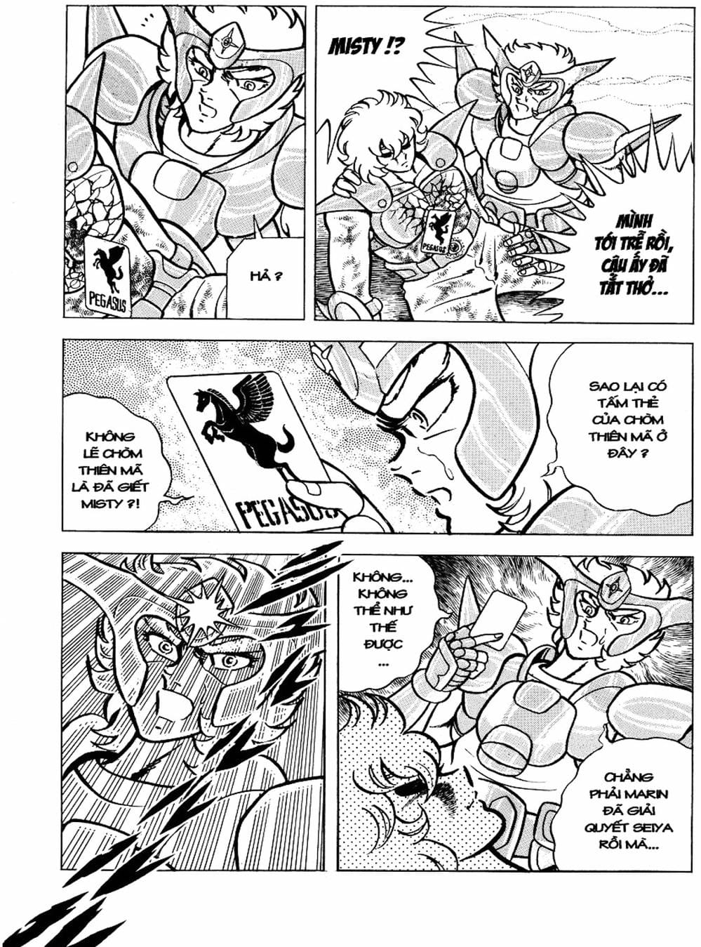 Truyện Tranh Áo Giáp Vàng - Saint Seiya trang 4