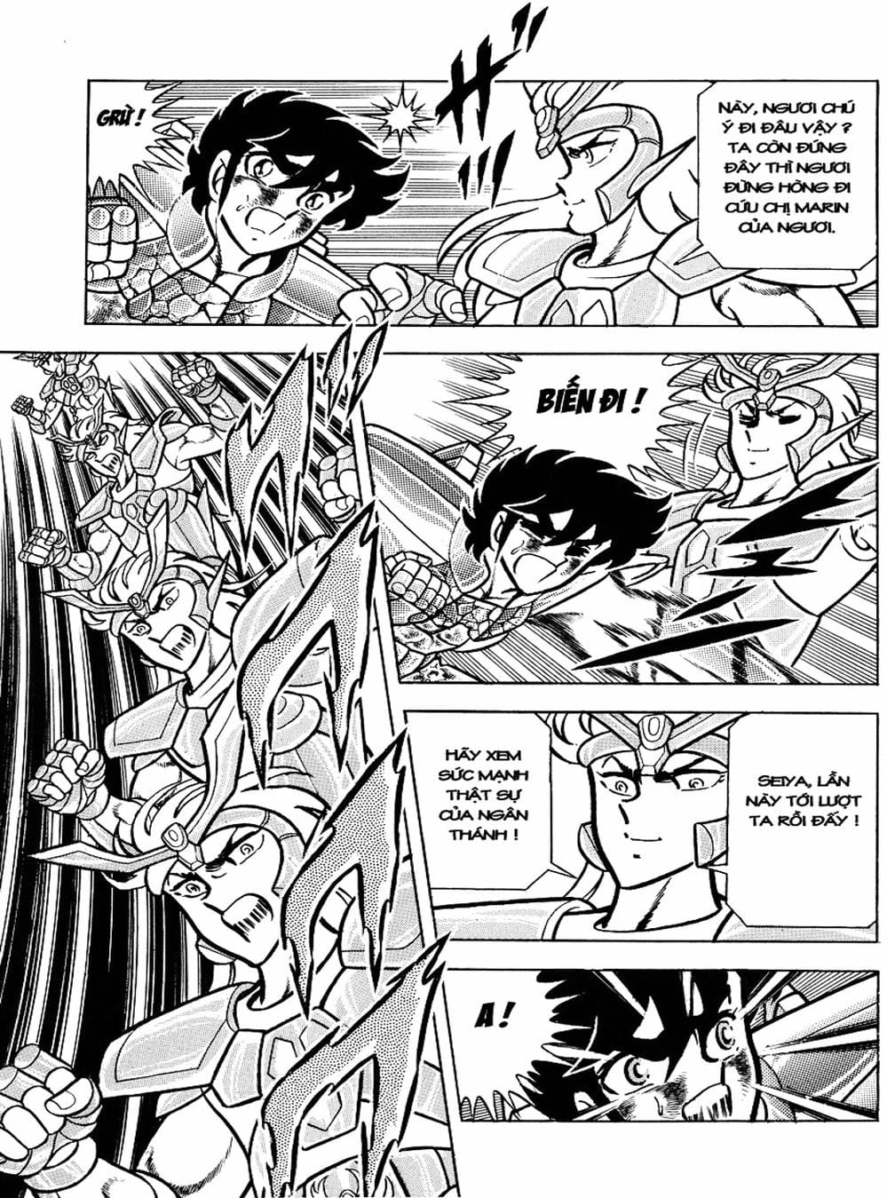 Truyện Tranh Áo Giáp Vàng - Saint Seiya trang 4
