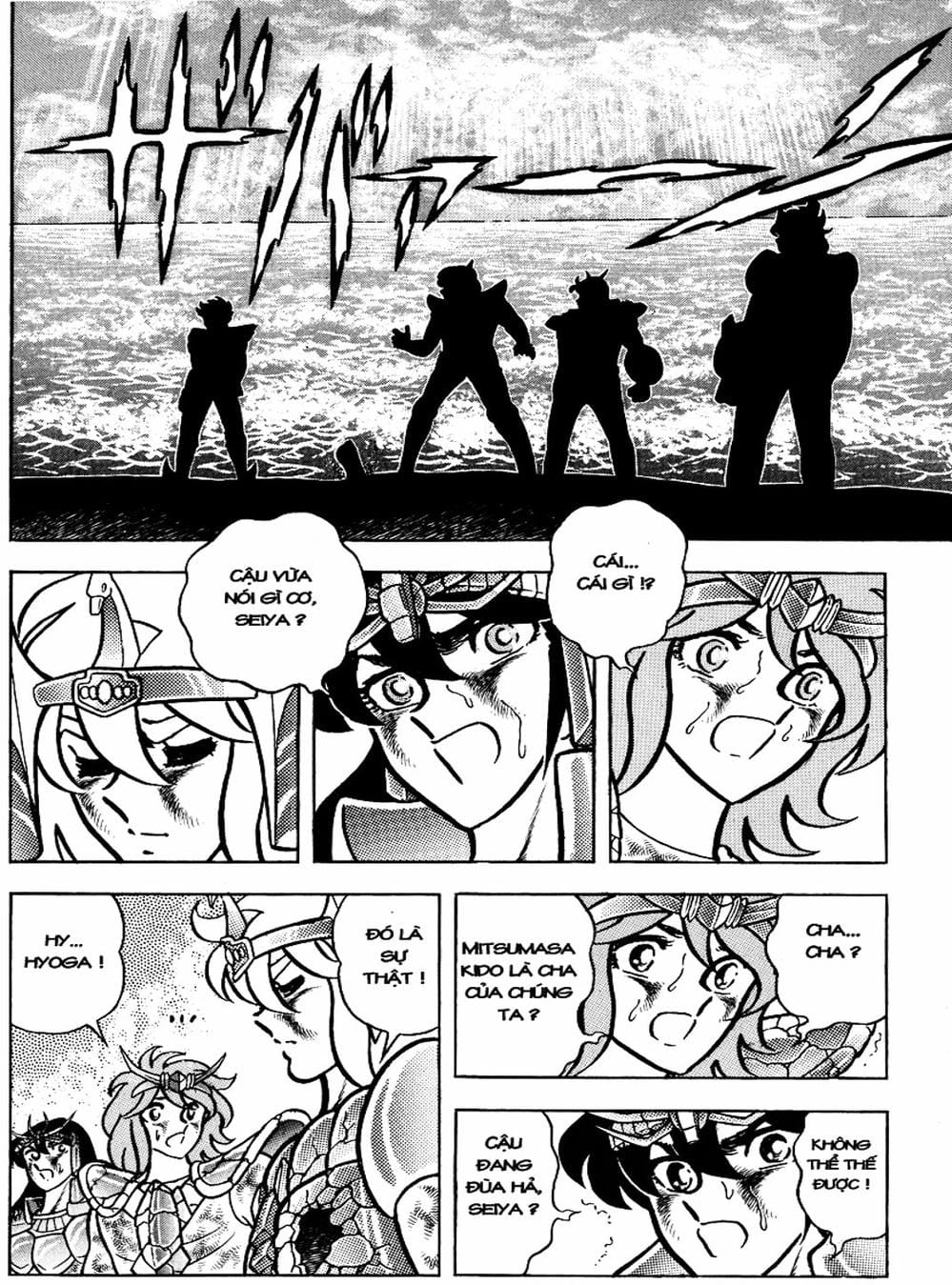Truyện Tranh Áo Giáp Vàng - Saint Seiya trang 4