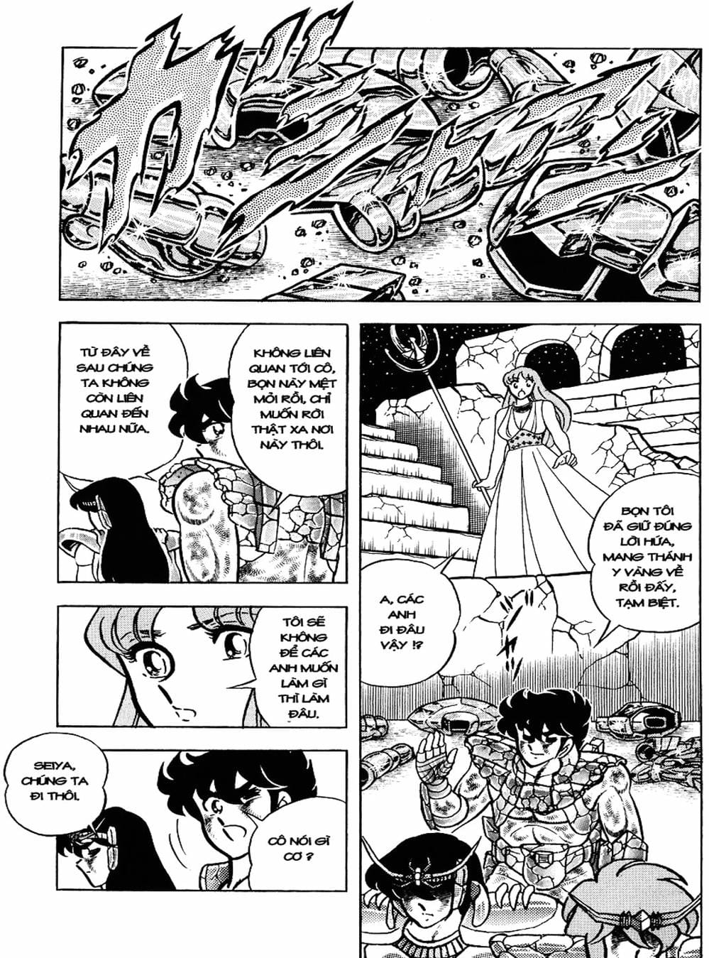Truyện Tranh Áo Giáp Vàng - Saint Seiya trang 4