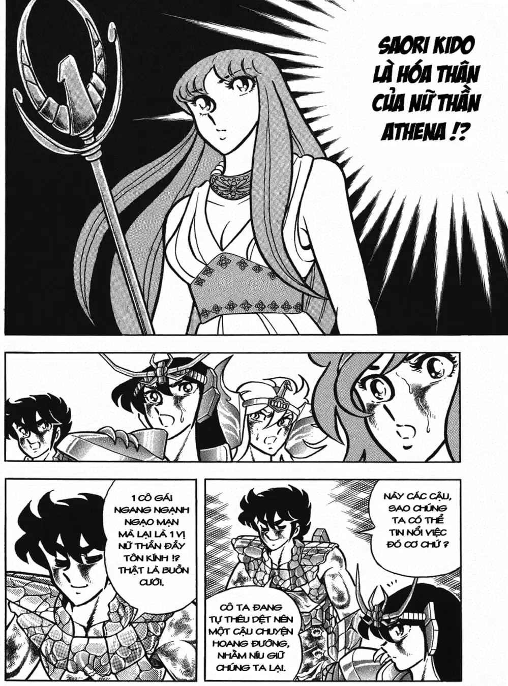 Truyện Tranh Áo Giáp Vàng - Saint Seiya trang 4