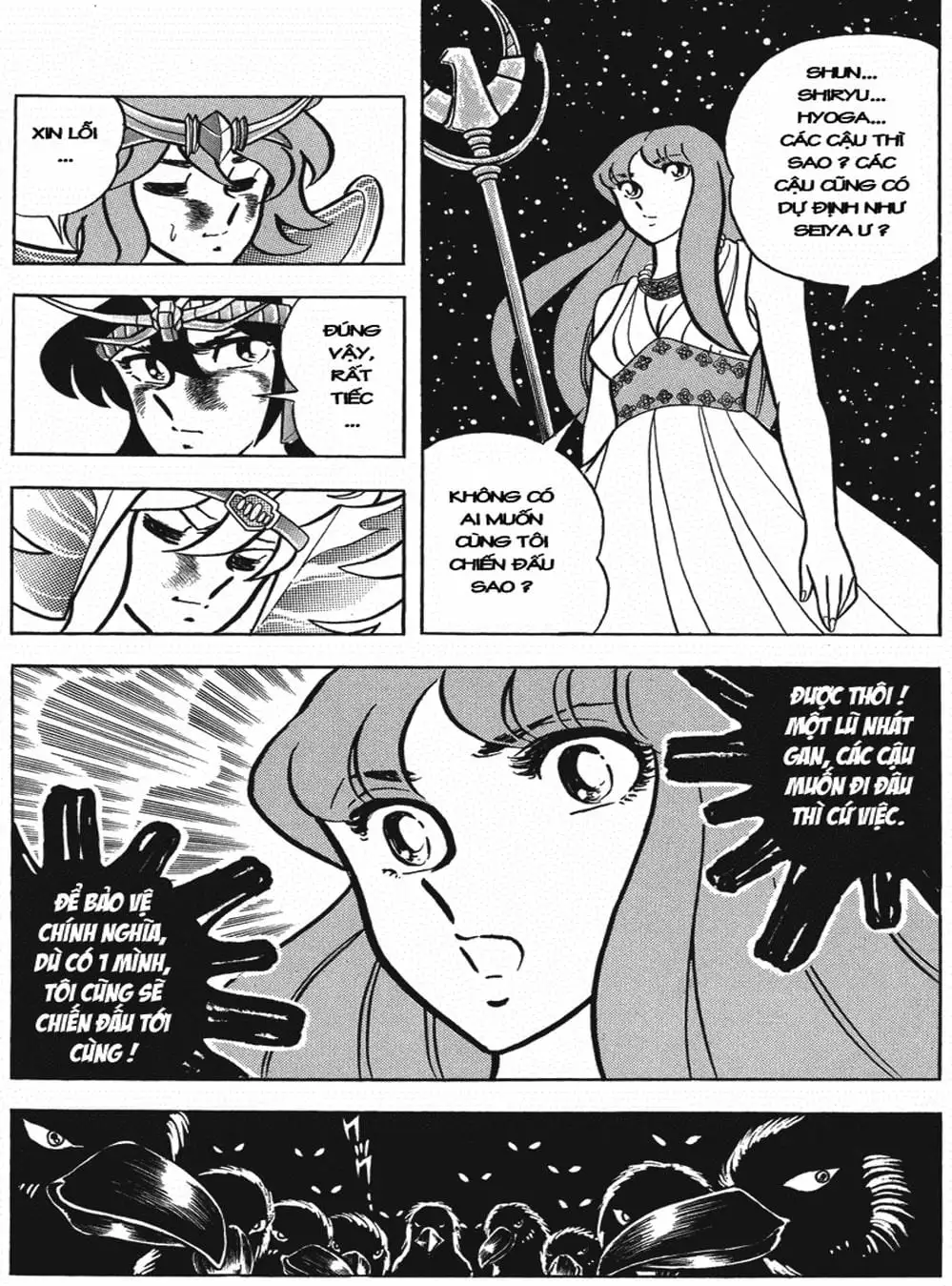 Truyện Tranh Áo Giáp Vàng - Saint Seiya trang 4