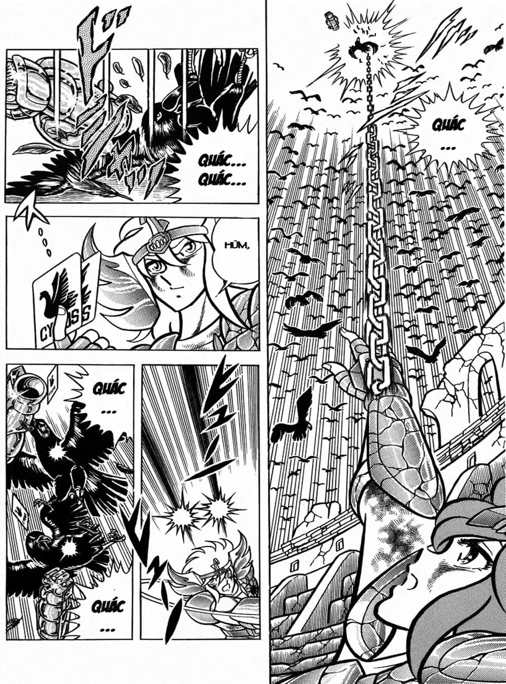 Truyện Tranh Áo Giáp Vàng - Saint Seiya trang 4