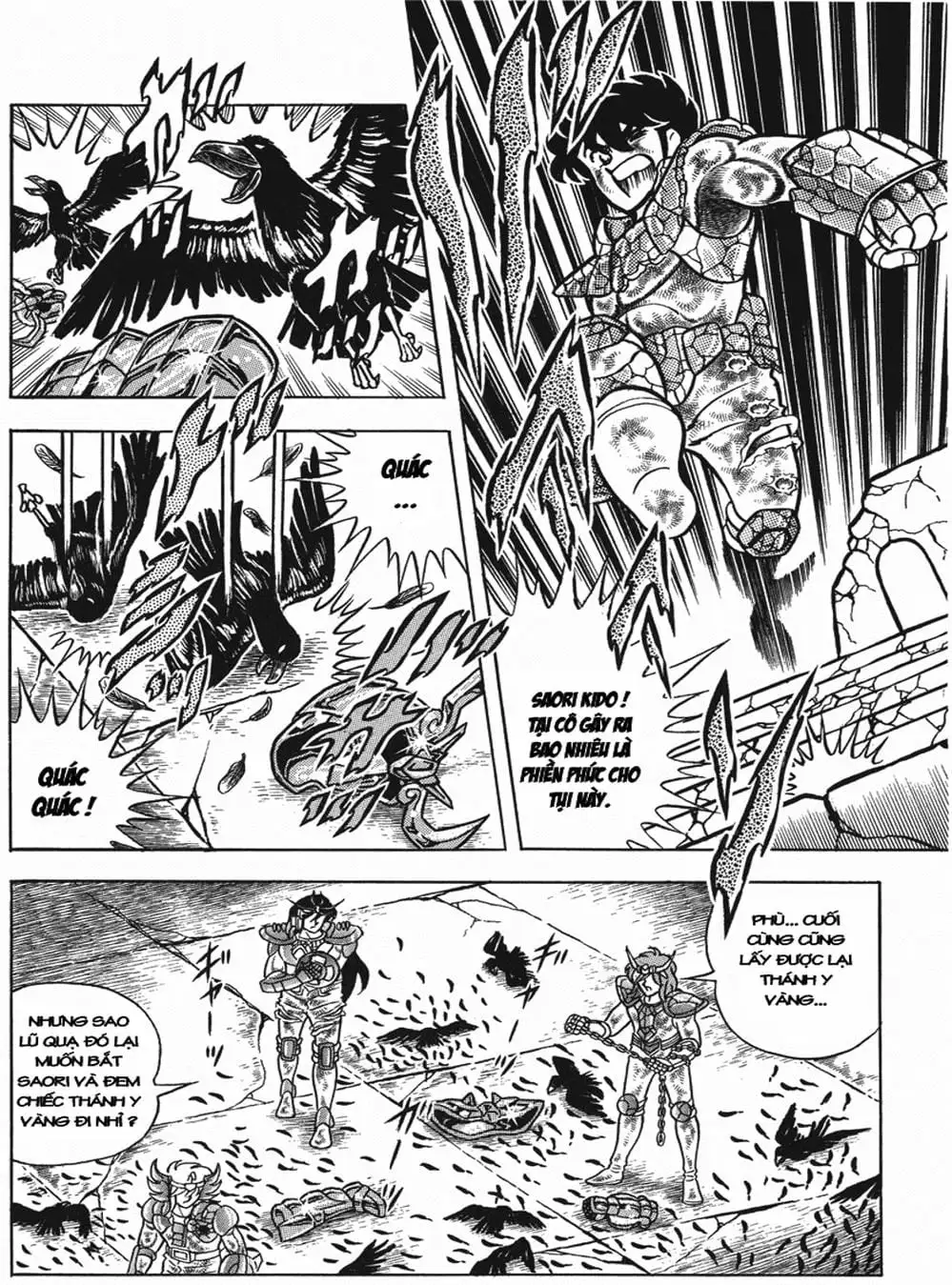 Truyện Tranh Áo Giáp Vàng - Saint Seiya trang 4