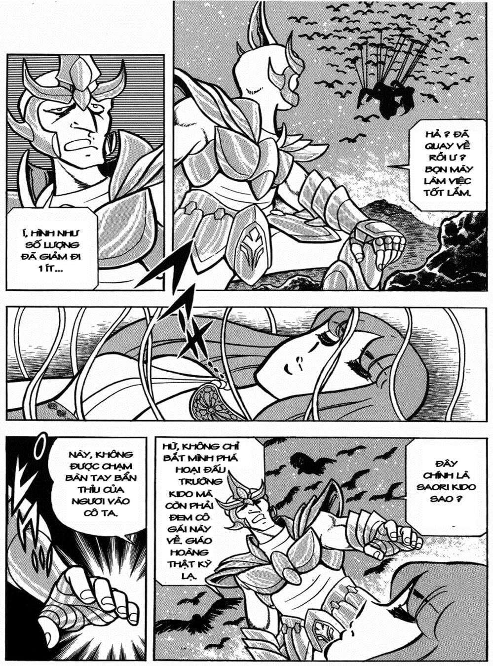 Truyện Tranh Áo Giáp Vàng - Saint Seiya trang 4