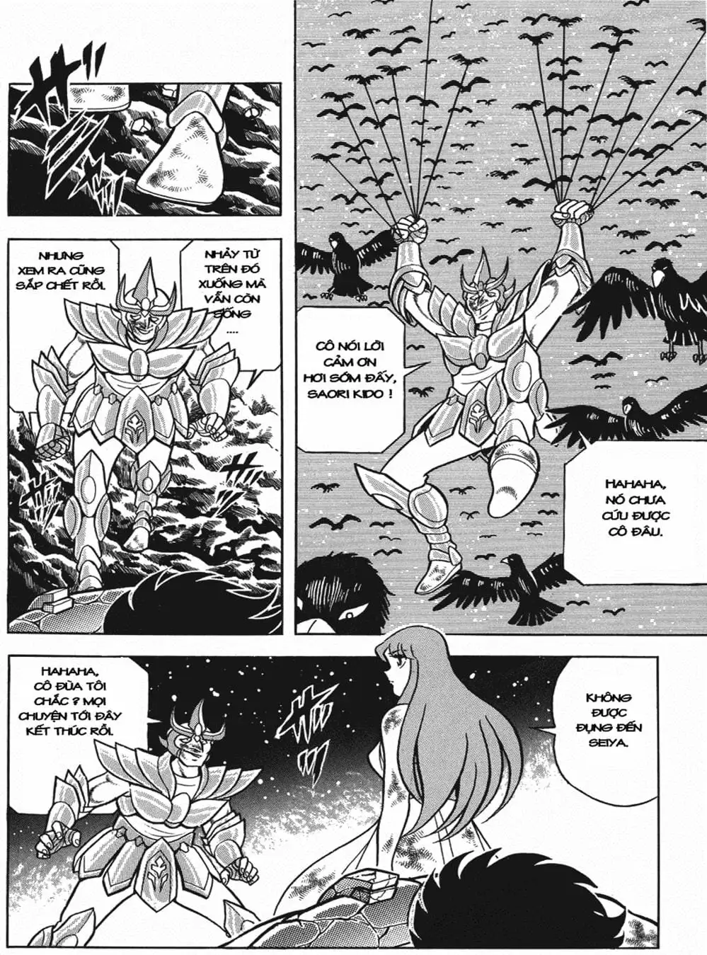 Truyện Tranh Áo Giáp Vàng - Saint Seiya trang 4
