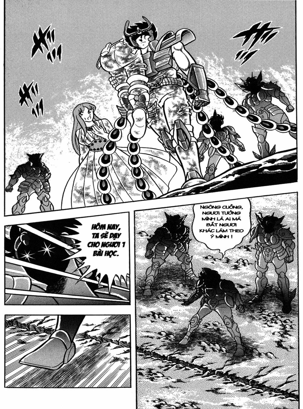 Truyện Tranh Áo Giáp Vàng - Saint Seiya trang 4