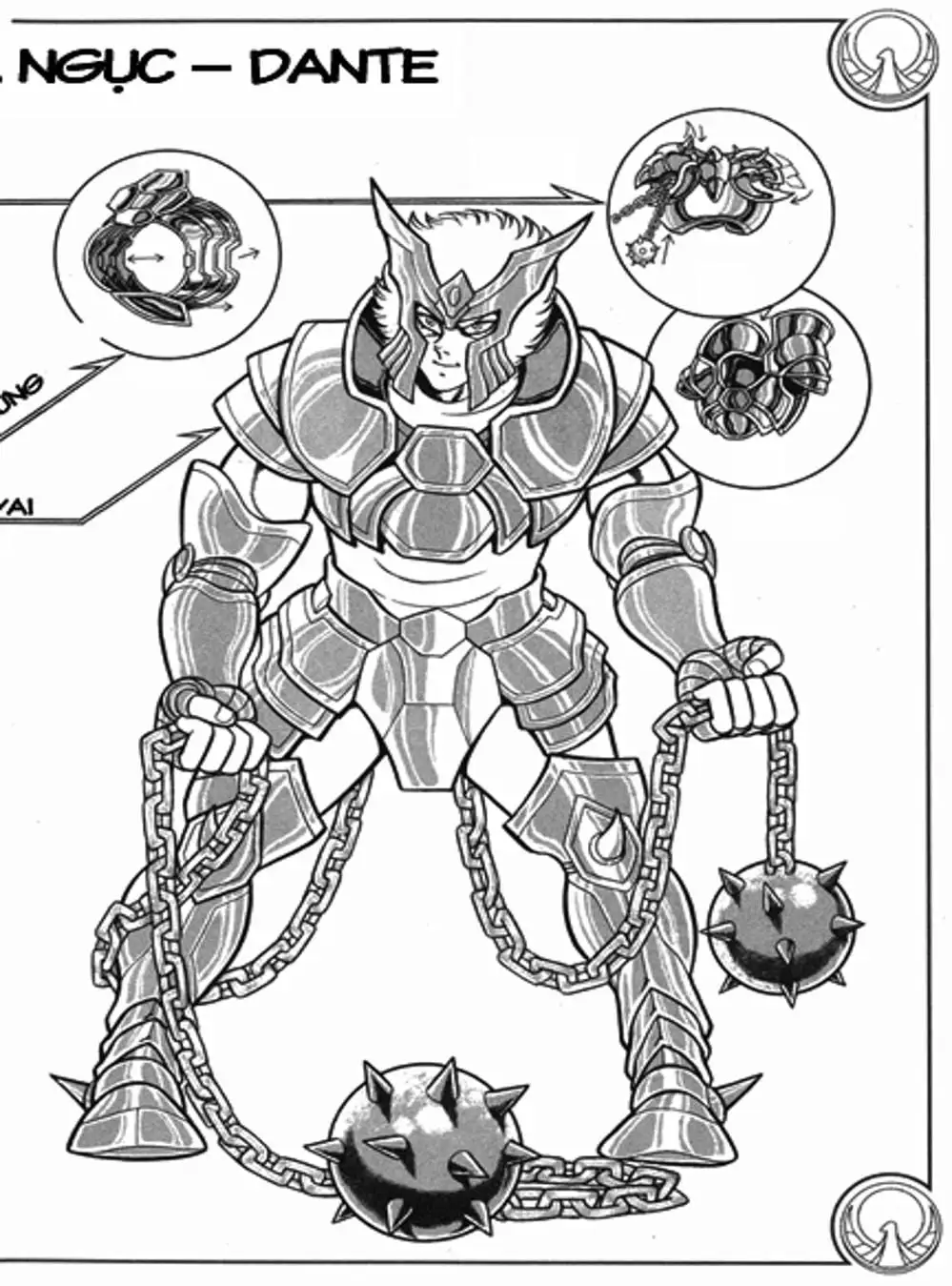 Truyện Tranh Áo Giáp Vàng - Saint Seiya trang 4