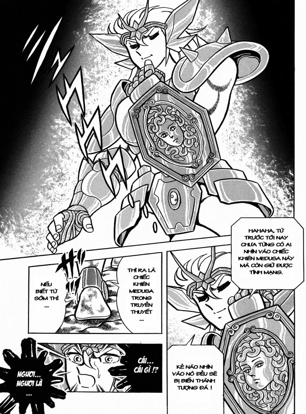Truyện Tranh Áo Giáp Vàng - Saint Seiya trang 4