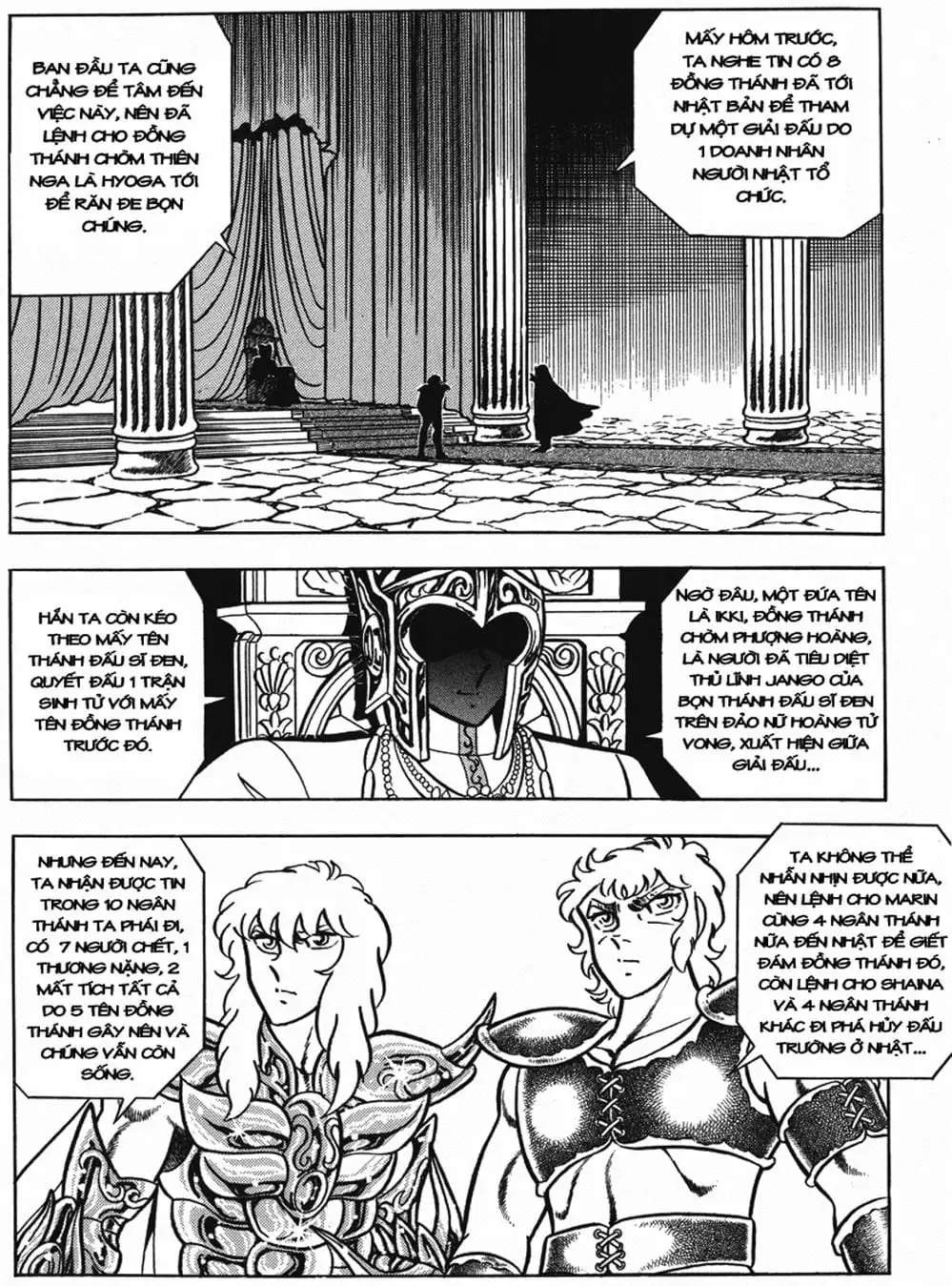 Truyện Tranh Áo Giáp Vàng - Saint Seiya trang 4