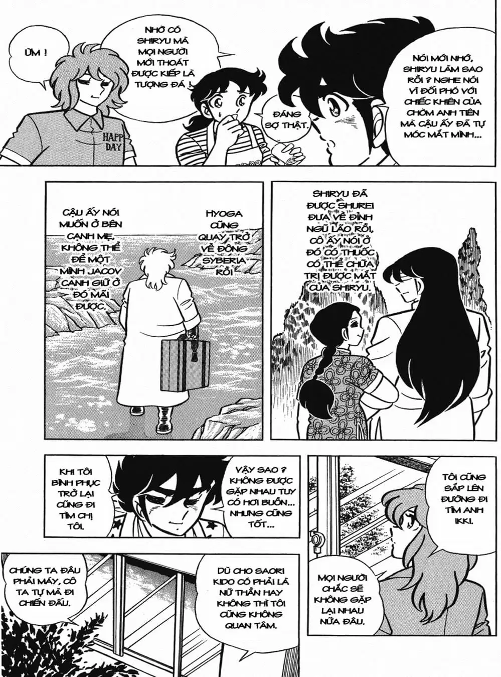 Truyện Tranh Áo Giáp Vàng - Saint Seiya trang 4