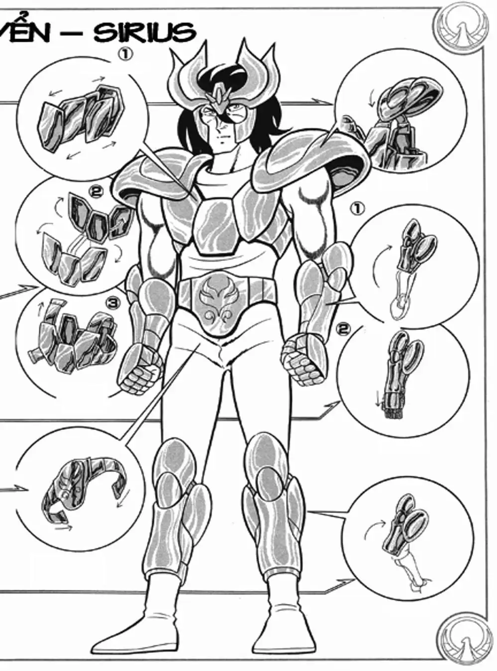 Truyện Tranh Áo Giáp Vàng - Saint Seiya trang 4