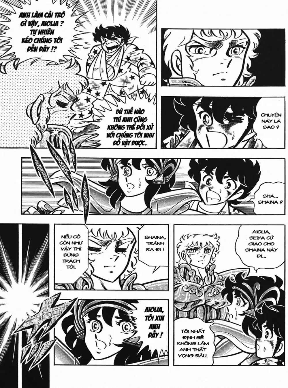 Truyện Tranh Áo Giáp Vàng - Saint Seiya trang 4