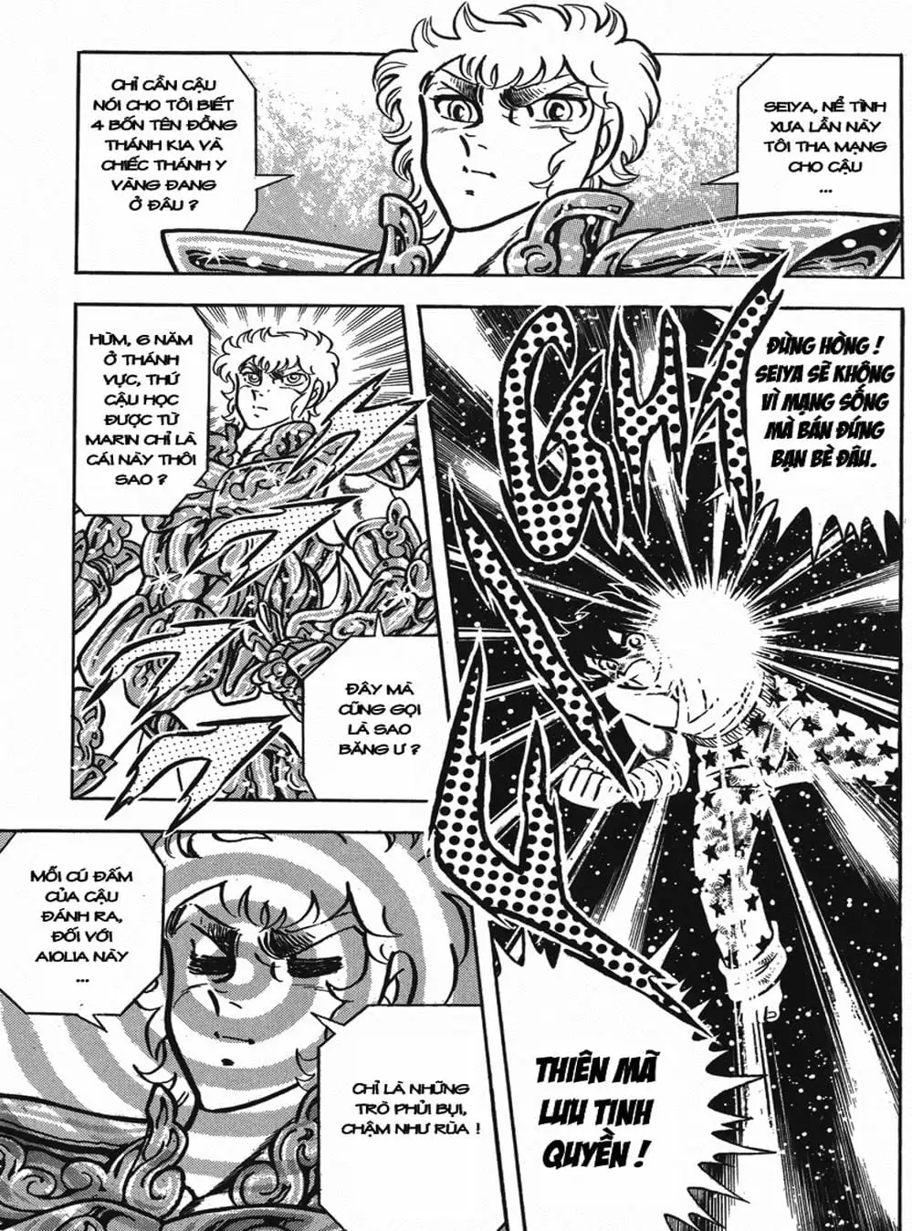 Truyện Tranh Áo Giáp Vàng - Saint Seiya trang 4