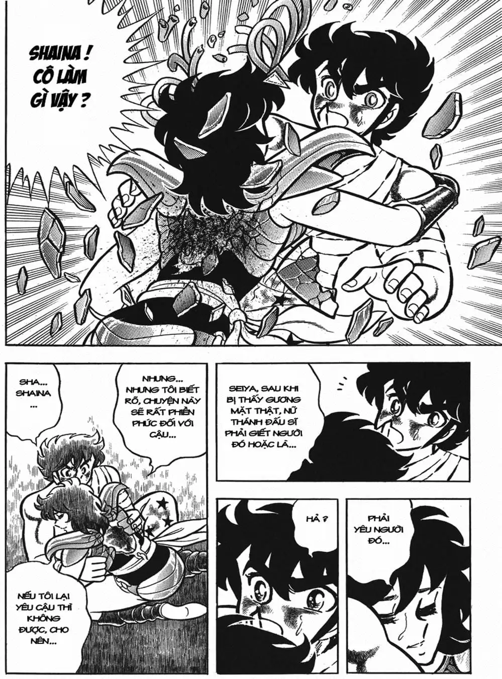 Truyện Tranh Áo Giáp Vàng - Saint Seiya trang 4