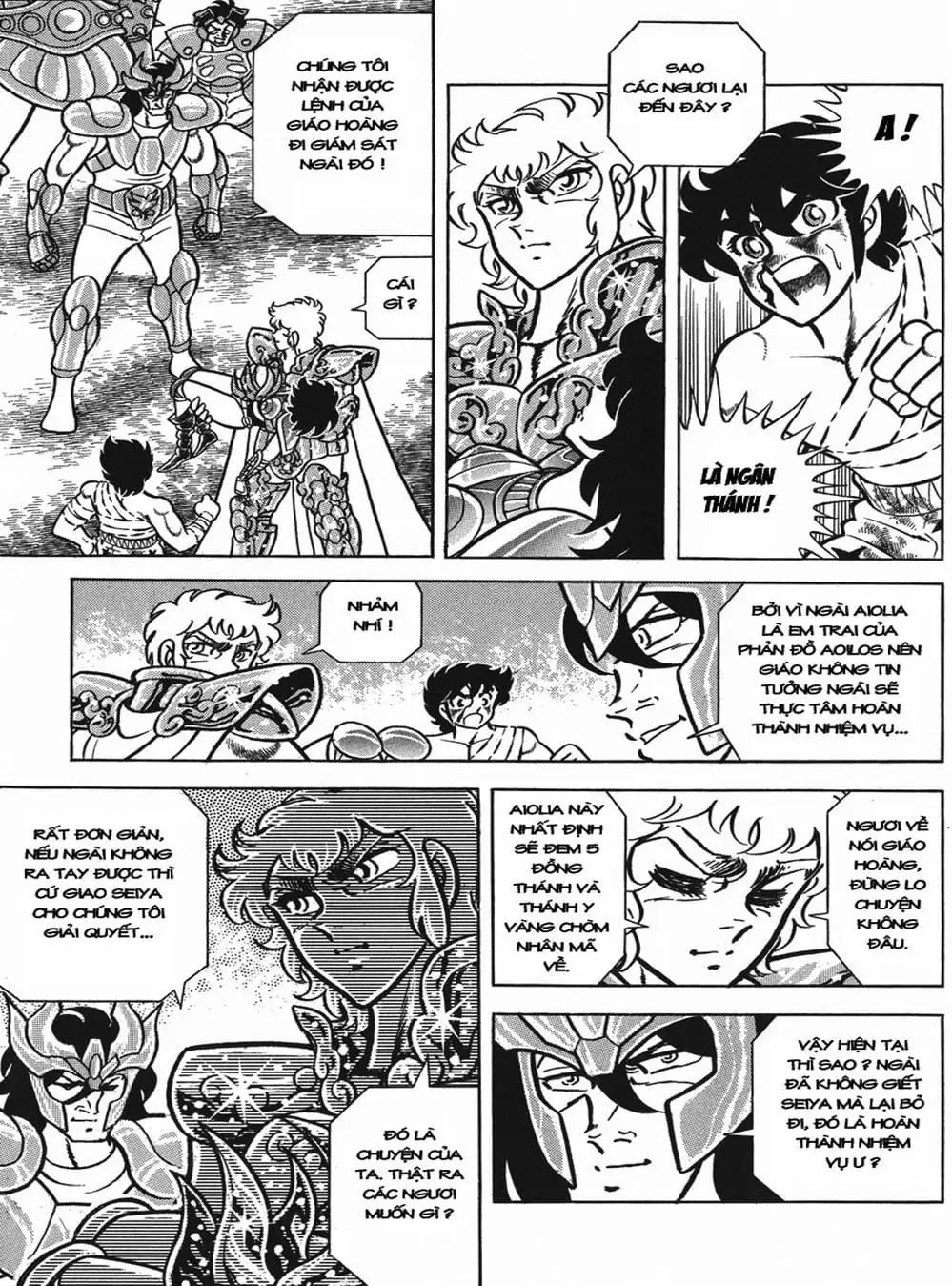 Truyện Tranh Áo Giáp Vàng - Saint Seiya trang 4