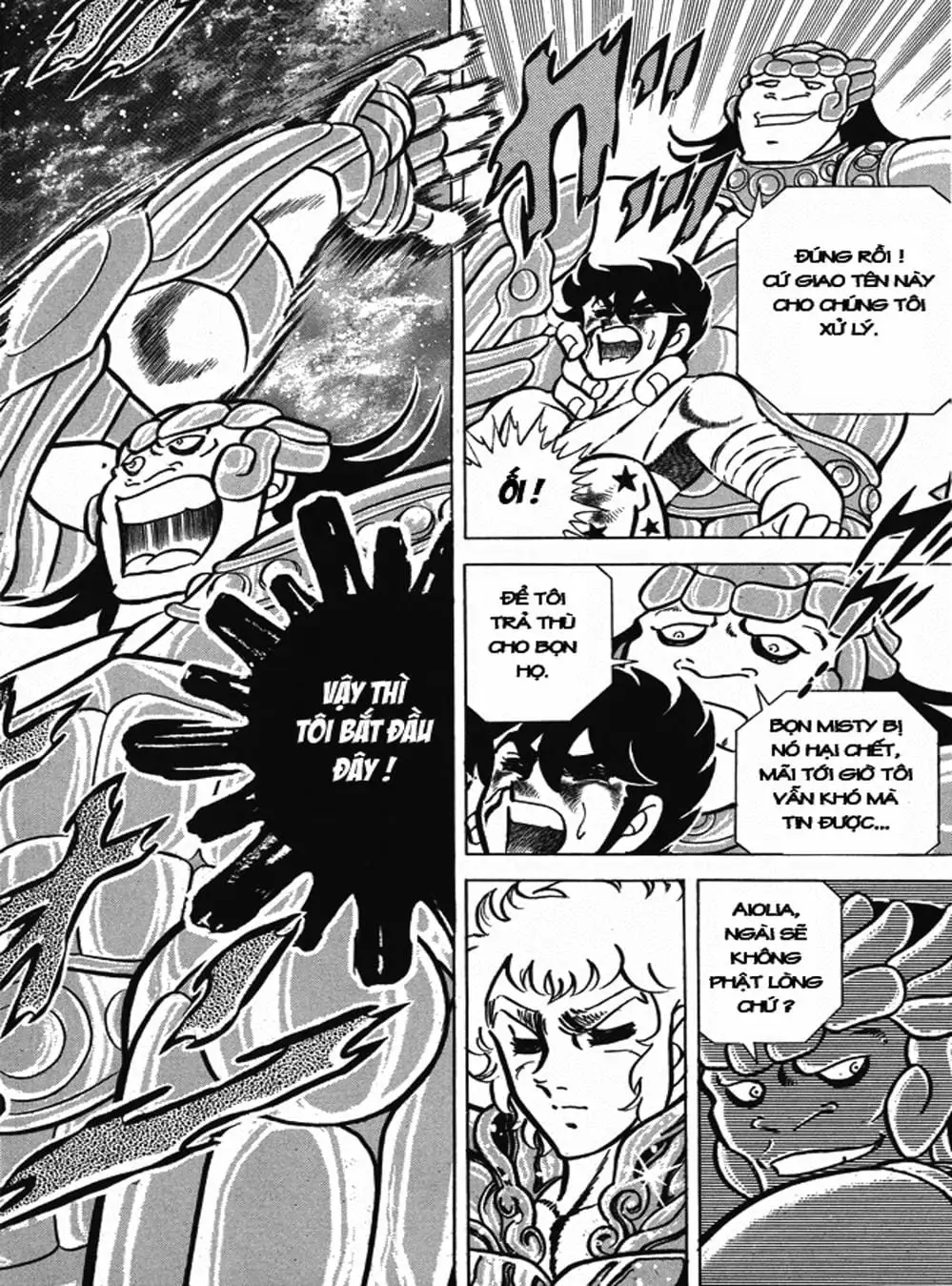Truyện Tranh Áo Giáp Vàng - Saint Seiya trang 4