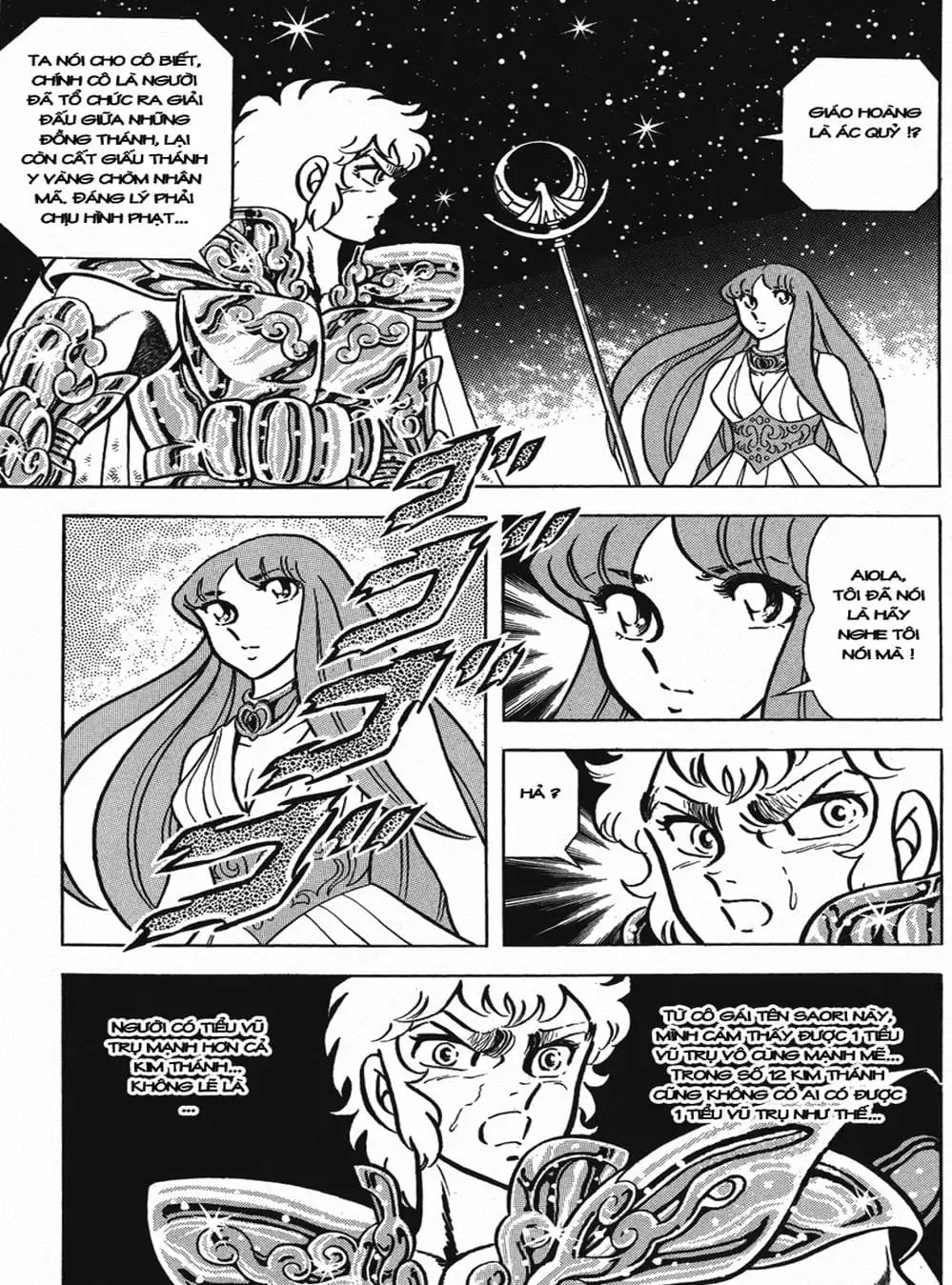 Truyện Tranh Áo Giáp Vàng - Saint Seiya trang 4