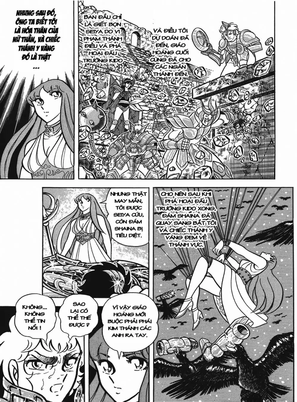 Truyện Tranh Áo Giáp Vàng - Saint Seiya trang 4