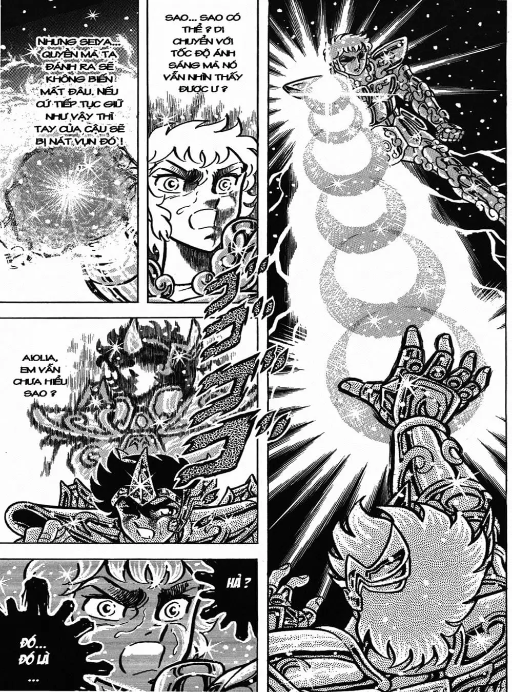 Truyện Tranh Áo Giáp Vàng - Saint Seiya trang 4